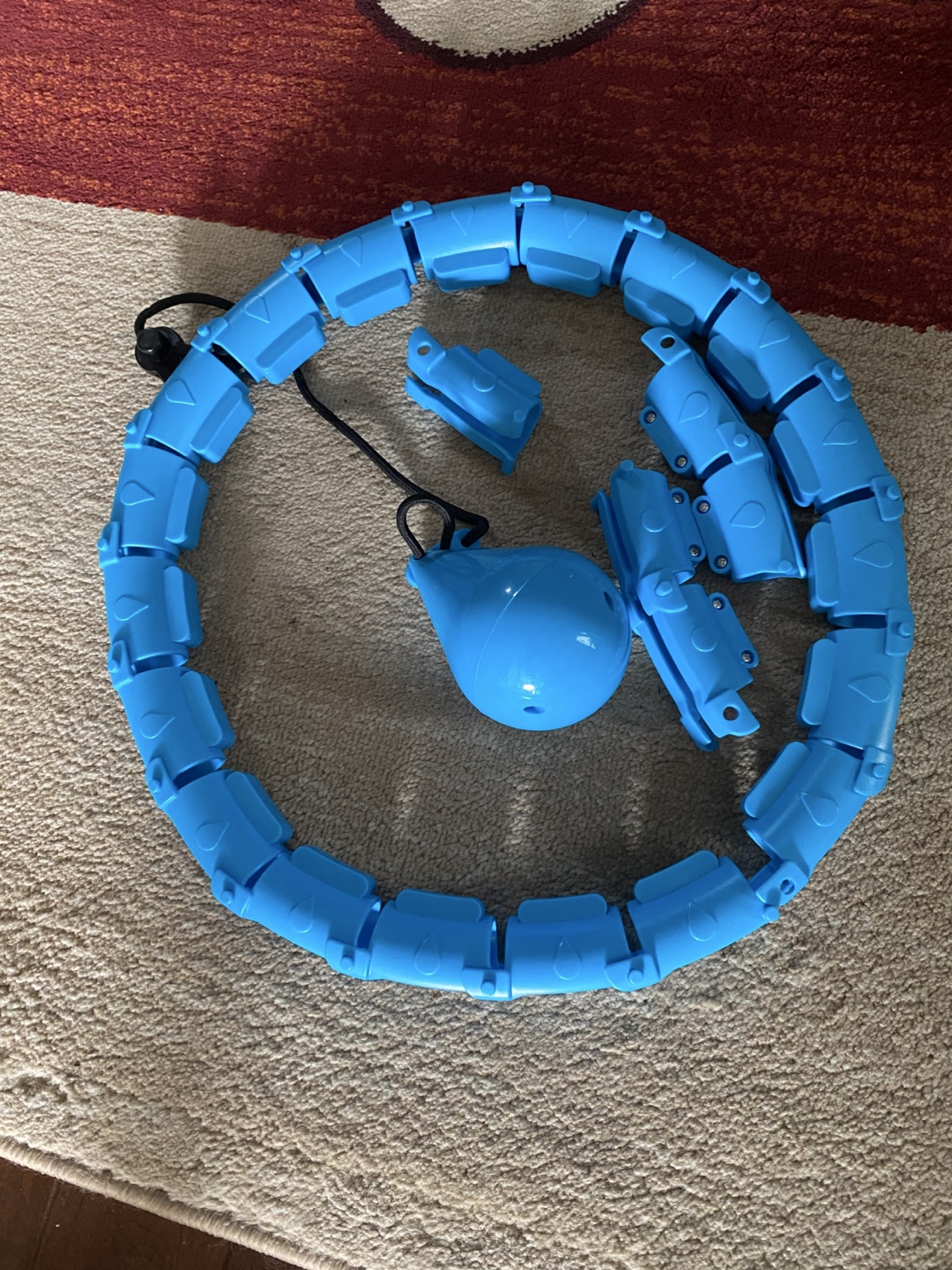 Smart Weighted Hula Hoop - Blue