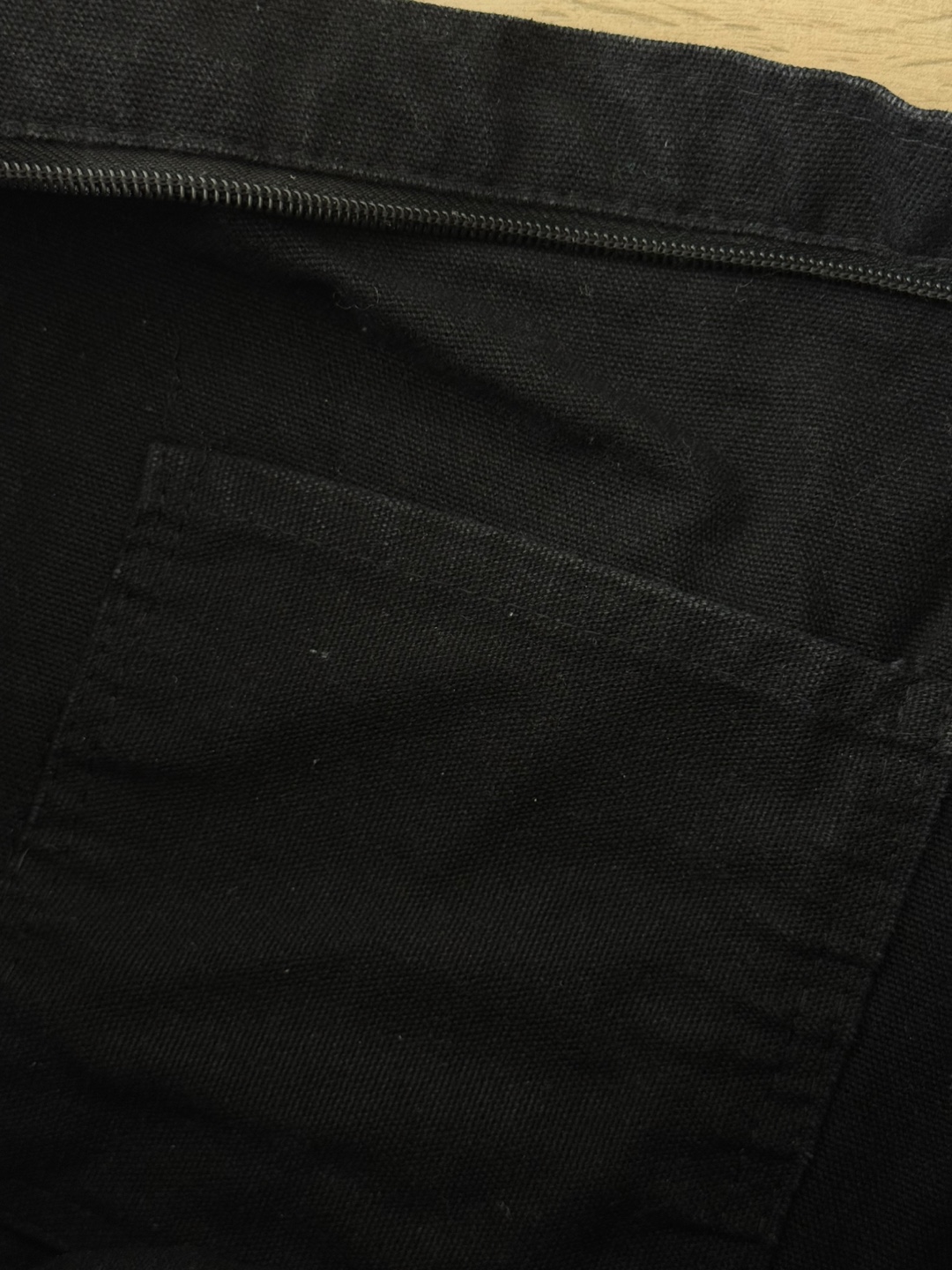 Black Canvas Shoulder Bag - photo 5