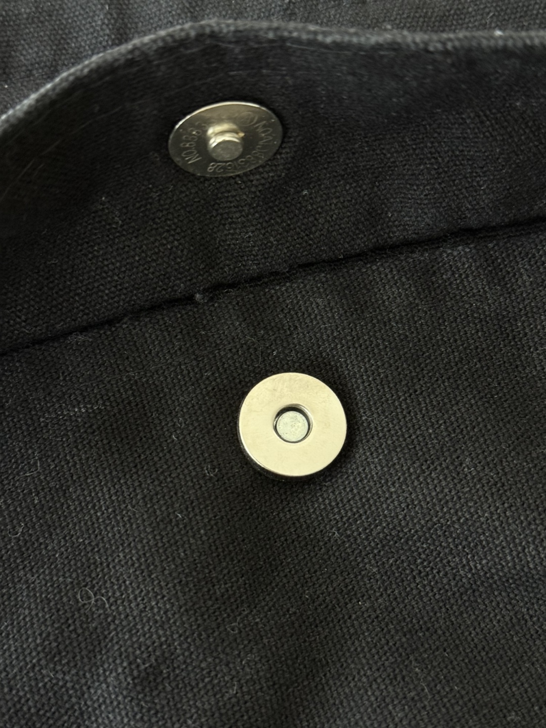 Black Canvas Shoulder Bag - photo 2