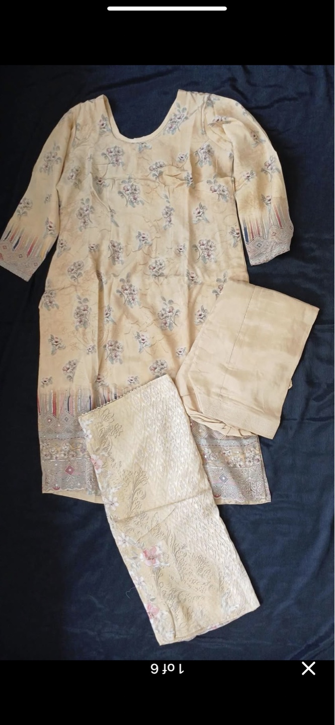 Floral Salwar Kameez Suit