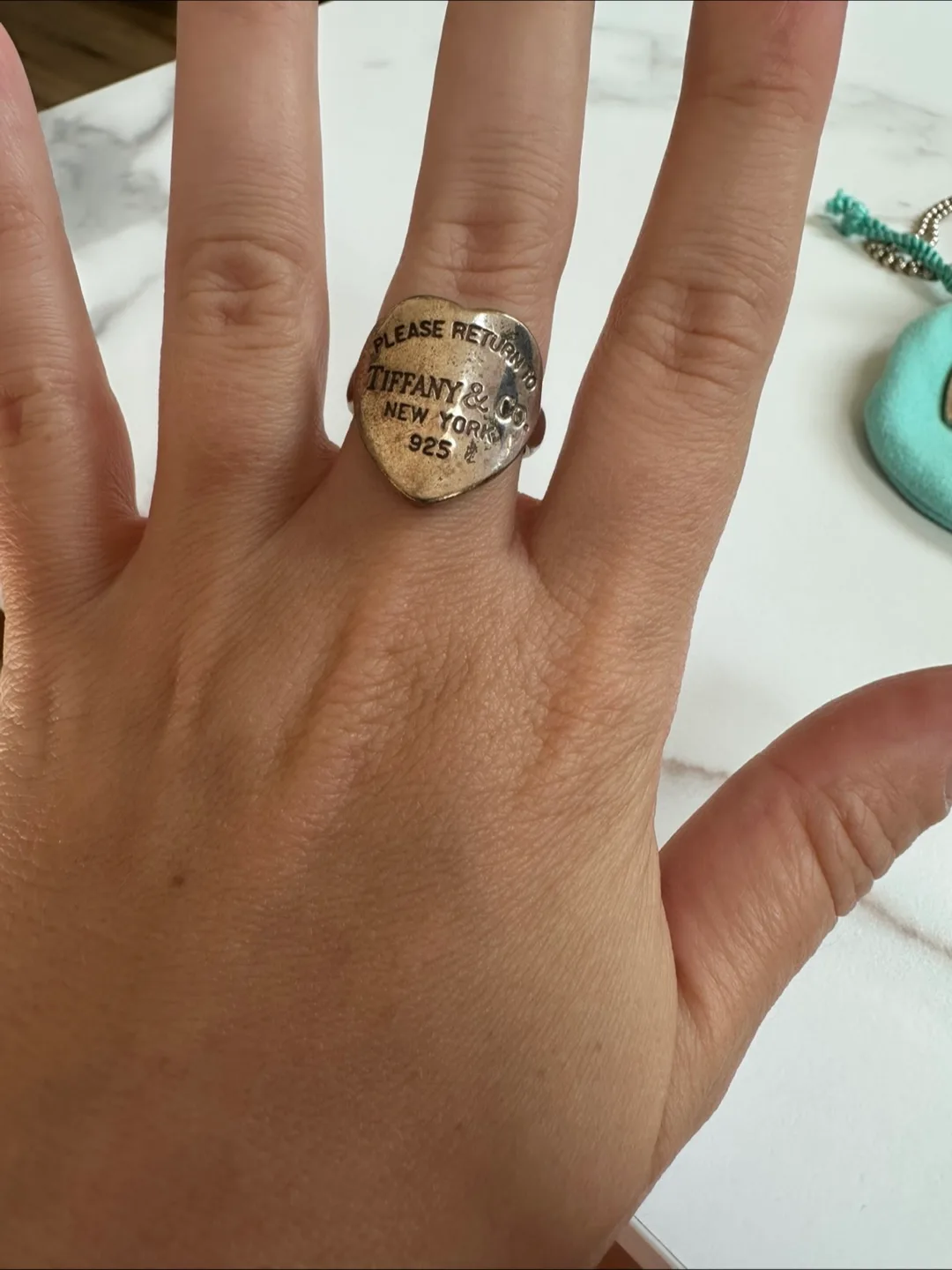 Tiffany & Co. Heart Tag Ring thumbnail