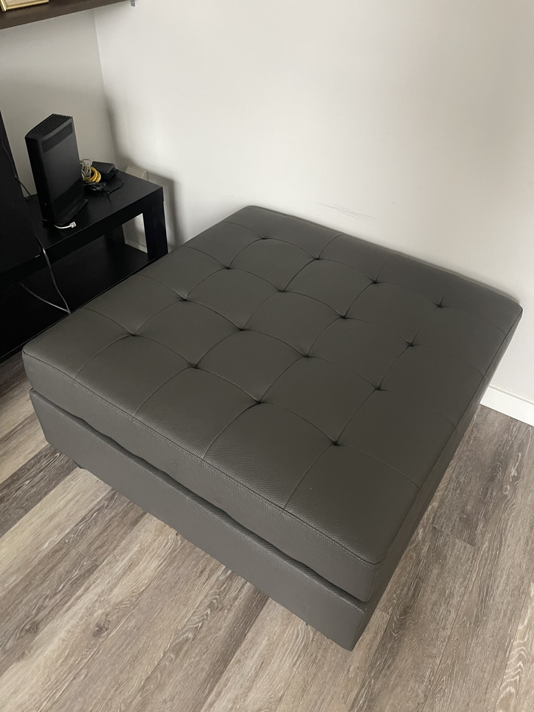 Grey Modular Sectional Sofa - photo 3