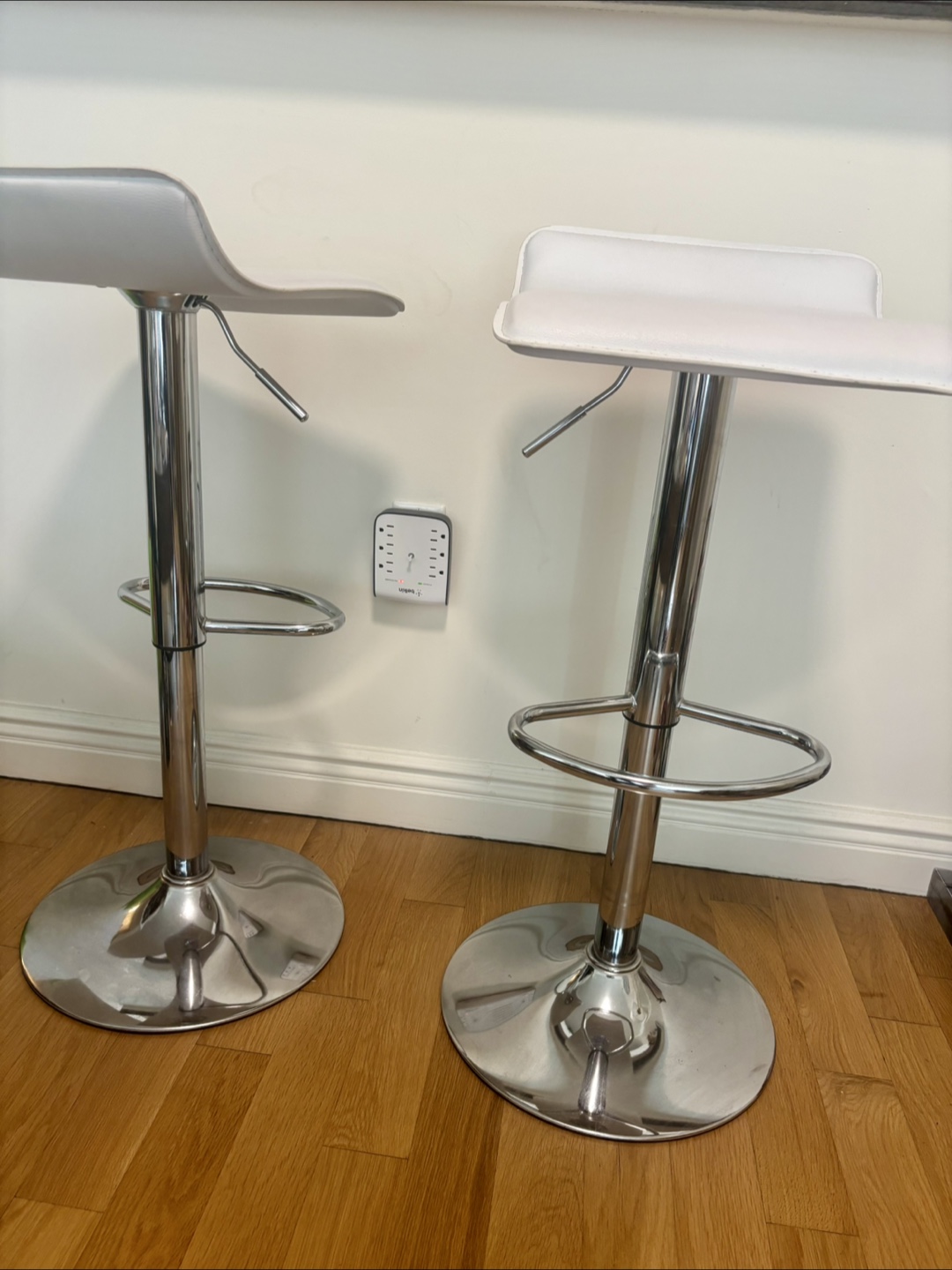 Adjustable Height Bar Stools - Set of 2 - photo 4