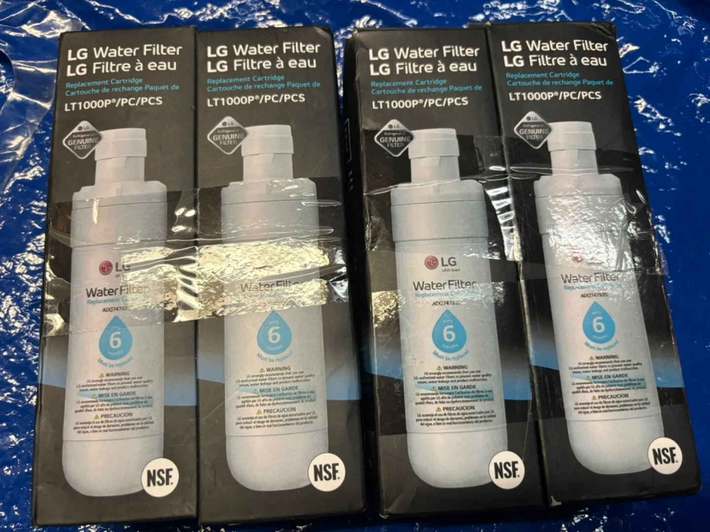 LG LT1000P Water Filter Cartridge (4-pack) thumbnail