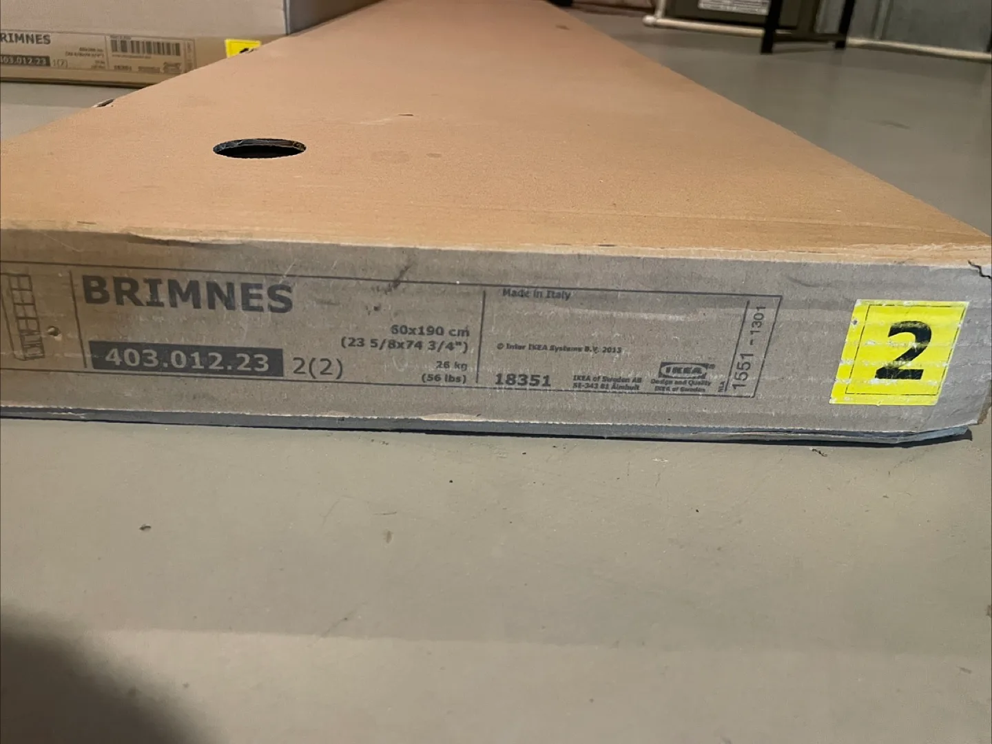 NEW - IKEA Brimnes Bookcase - Black image indicator(3)