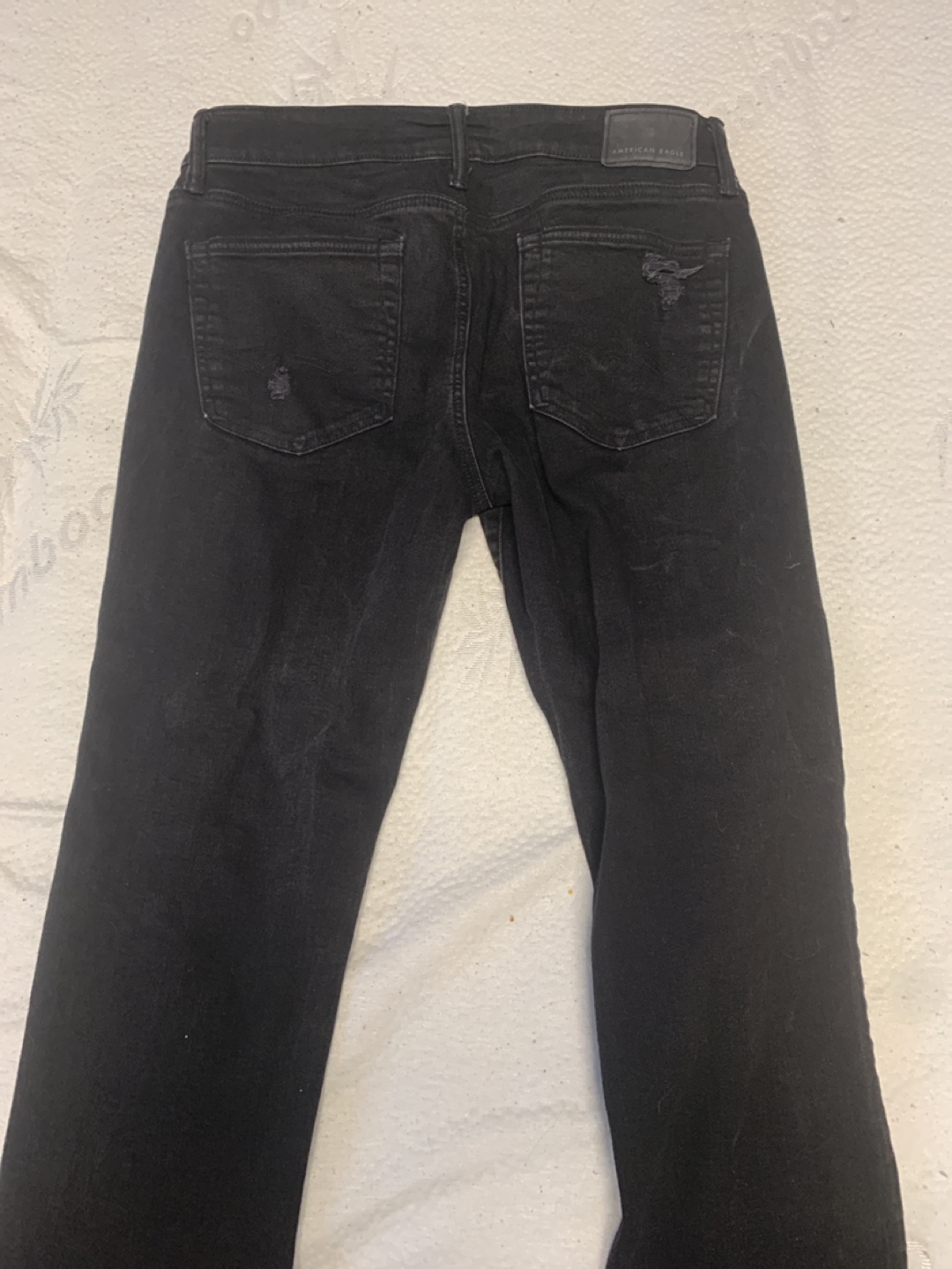 American Eagle Black Ripped Jeans 32x34 - photo 3