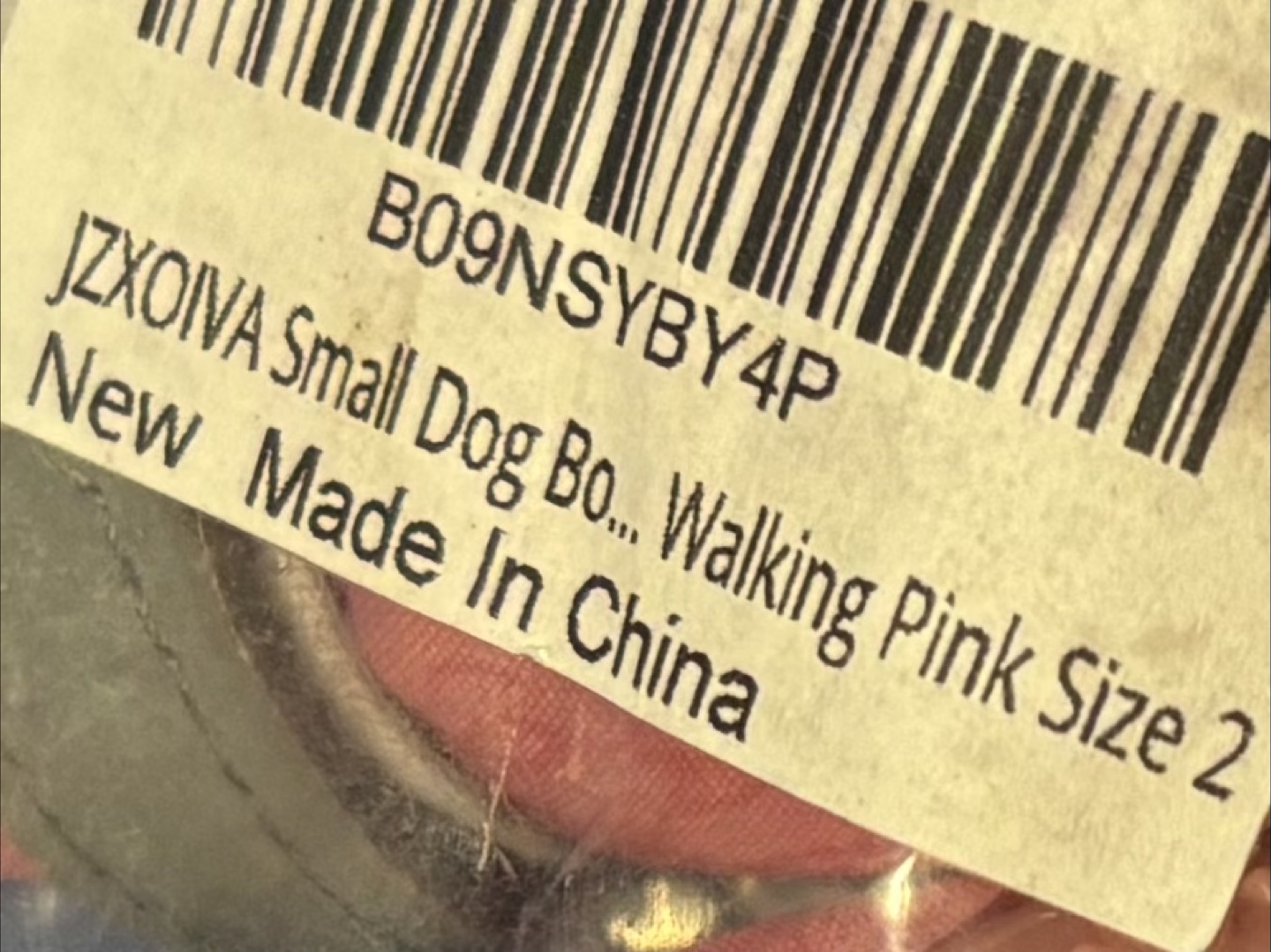 Small Dog Boots - Walking Pink Size 2 - New - photo 2
