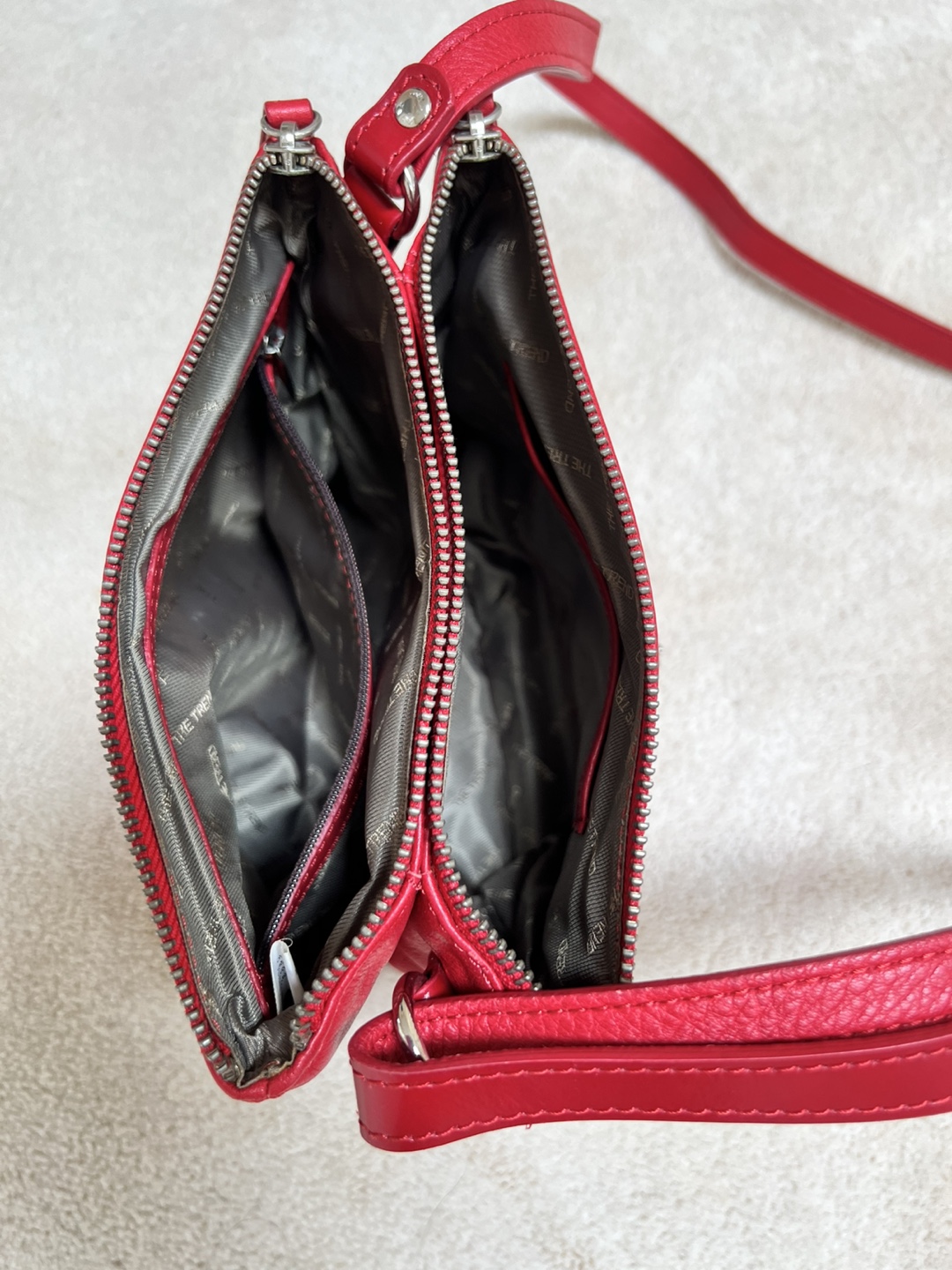 New Red Leather Crossbody Bag - photo 3