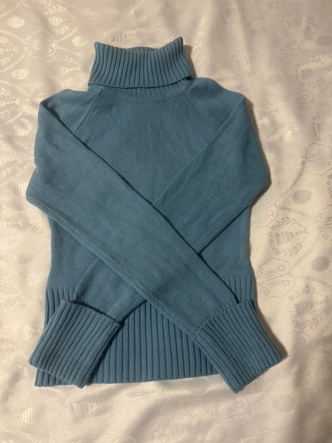 Blue Turtleneck Sweater image indicator(2)
