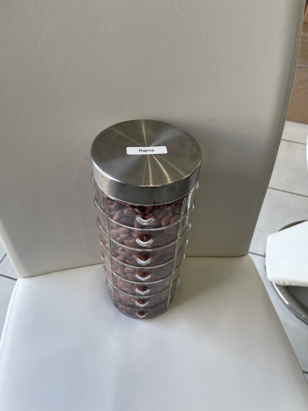 Glass Storage Jars with Metal Lids - photo 5