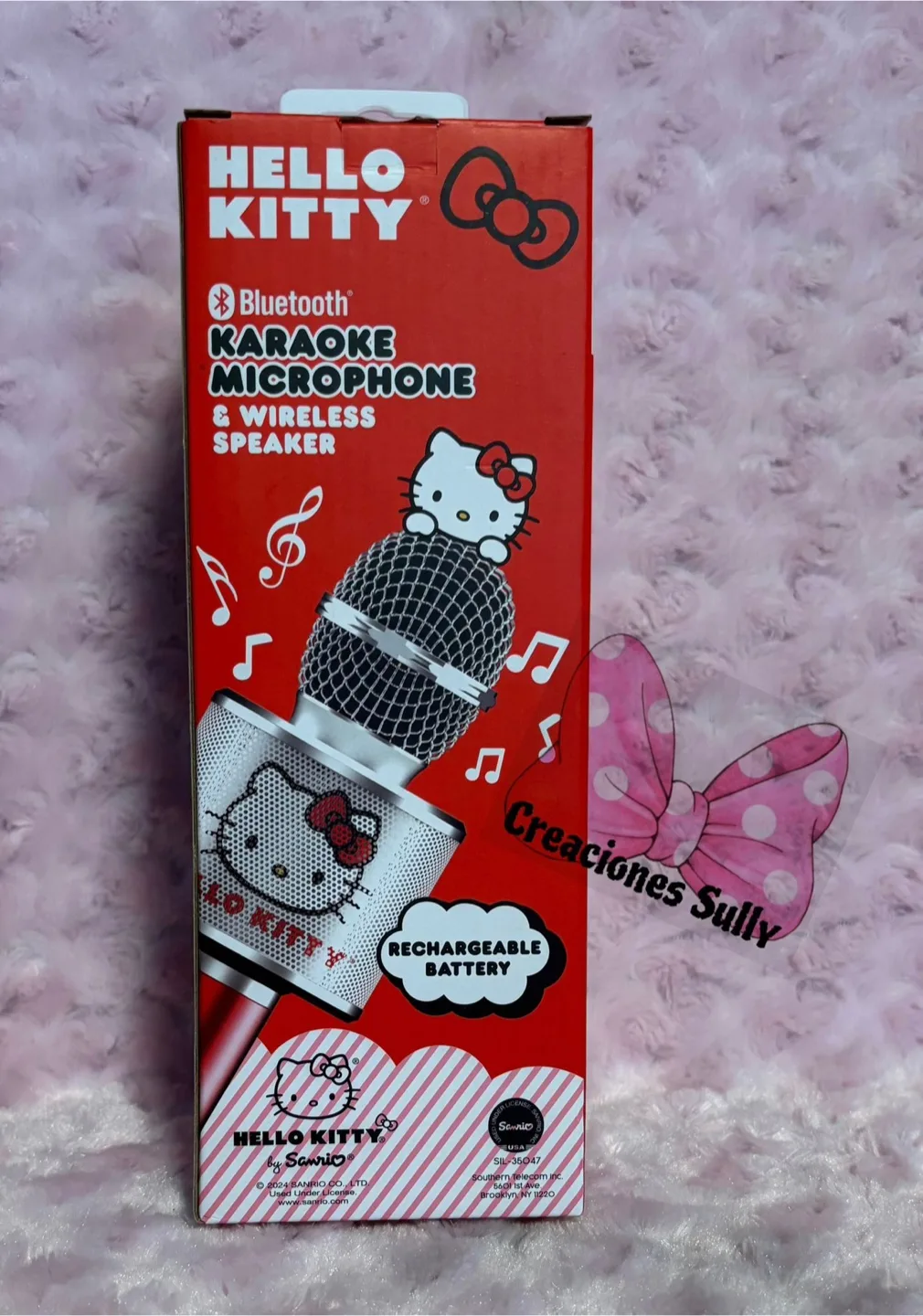 New Hello Kitty Karaoke Microphone & Wireless Speaker thumbnail