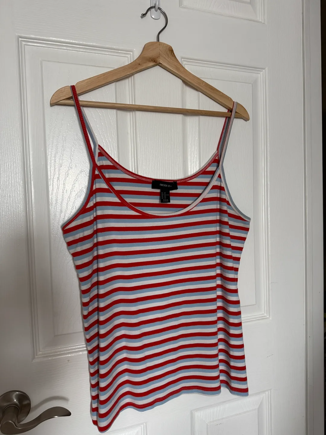 Forever 21+ Striped Tank Top thumbnail