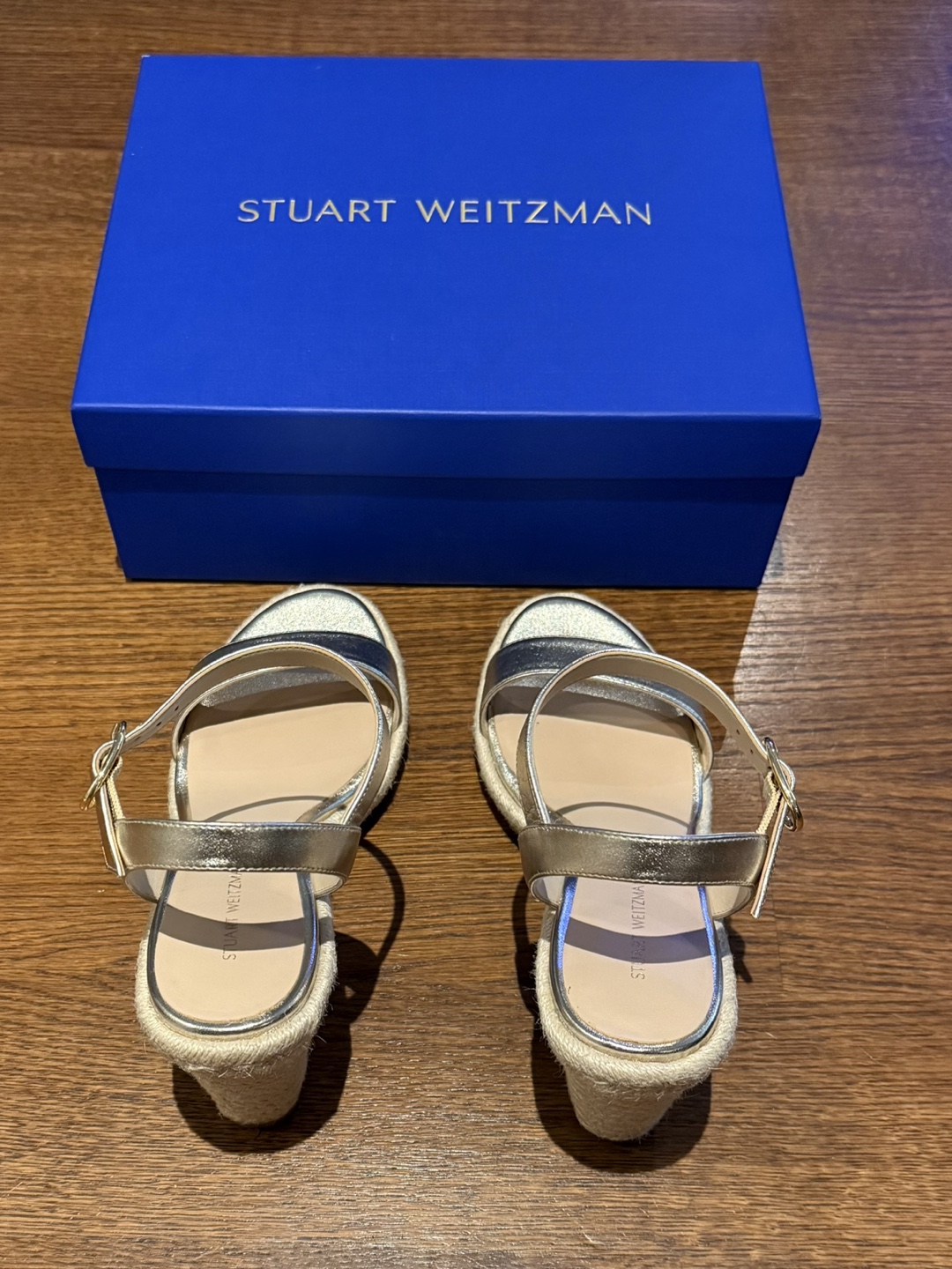 Stuart Weitzman Espadrille Wedge Sandals, size: 7.5 - photo 2