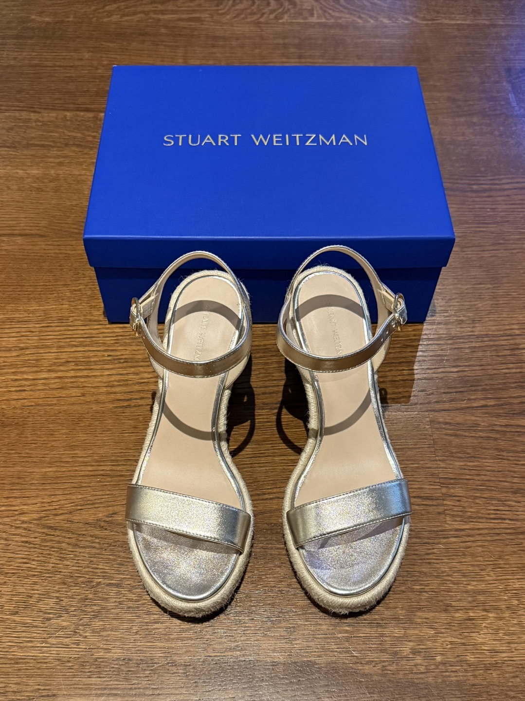 Stuart Weitzman Espadrille Wedge Sandals, size: 7.5