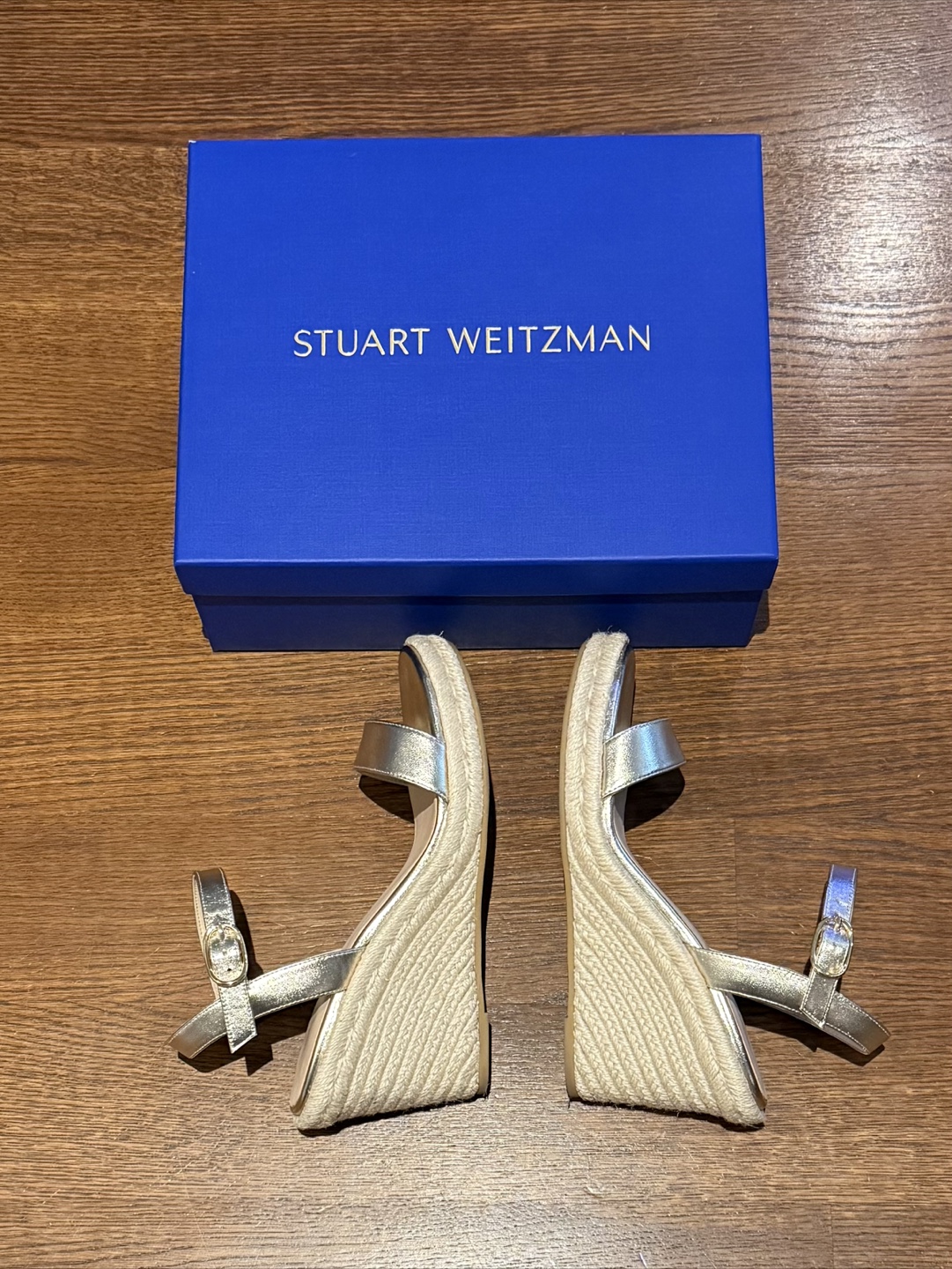 Stuart Weitzman Espadrille Wedge Sandals, size: 7.5 - photo 3