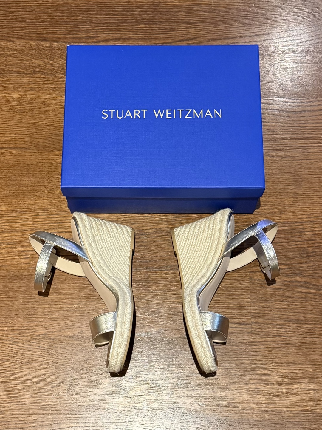 Stuart Weitzman Espadrille Wedge Sandals, size: 7.5 - photo 4