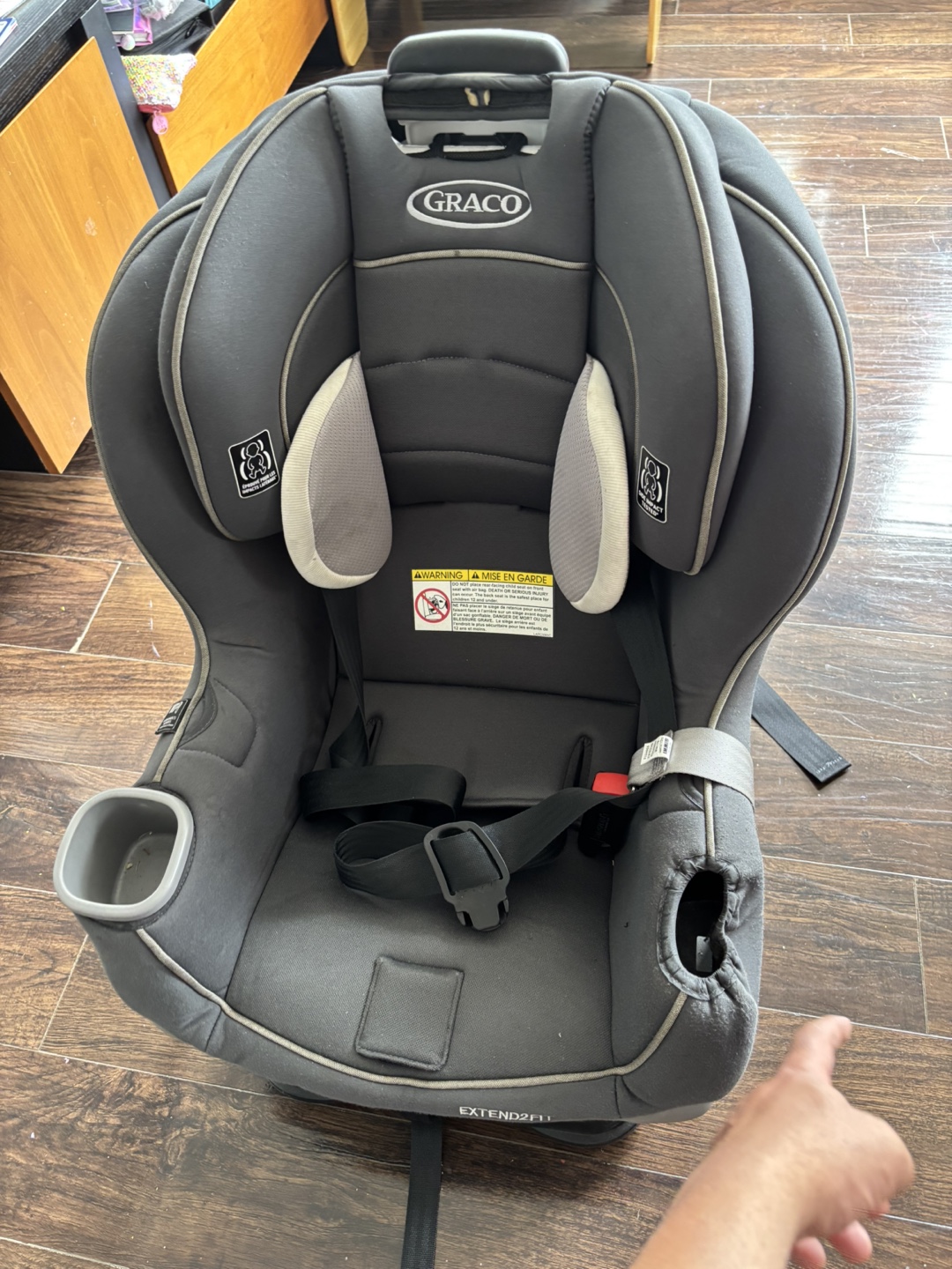 Graco Extend2Fit Convertible Car Seat - photo 2