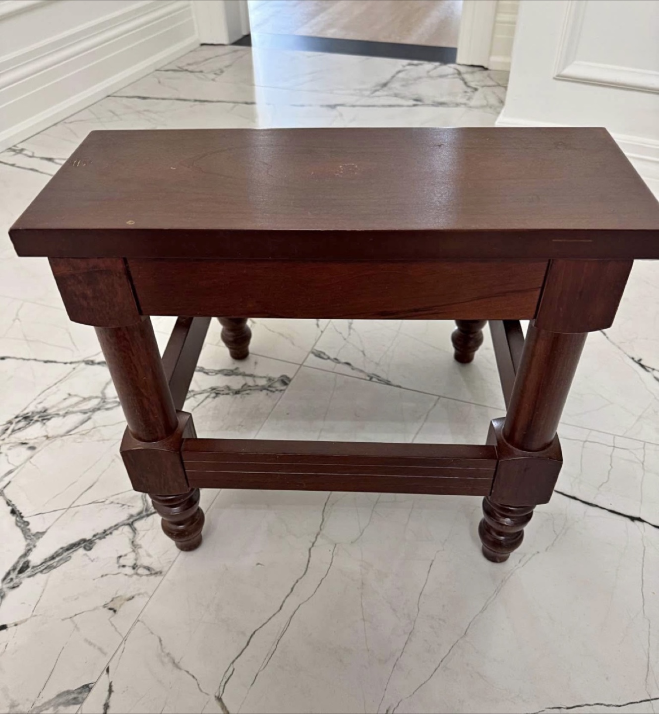 Wood Bowring Step Stool - photo 3