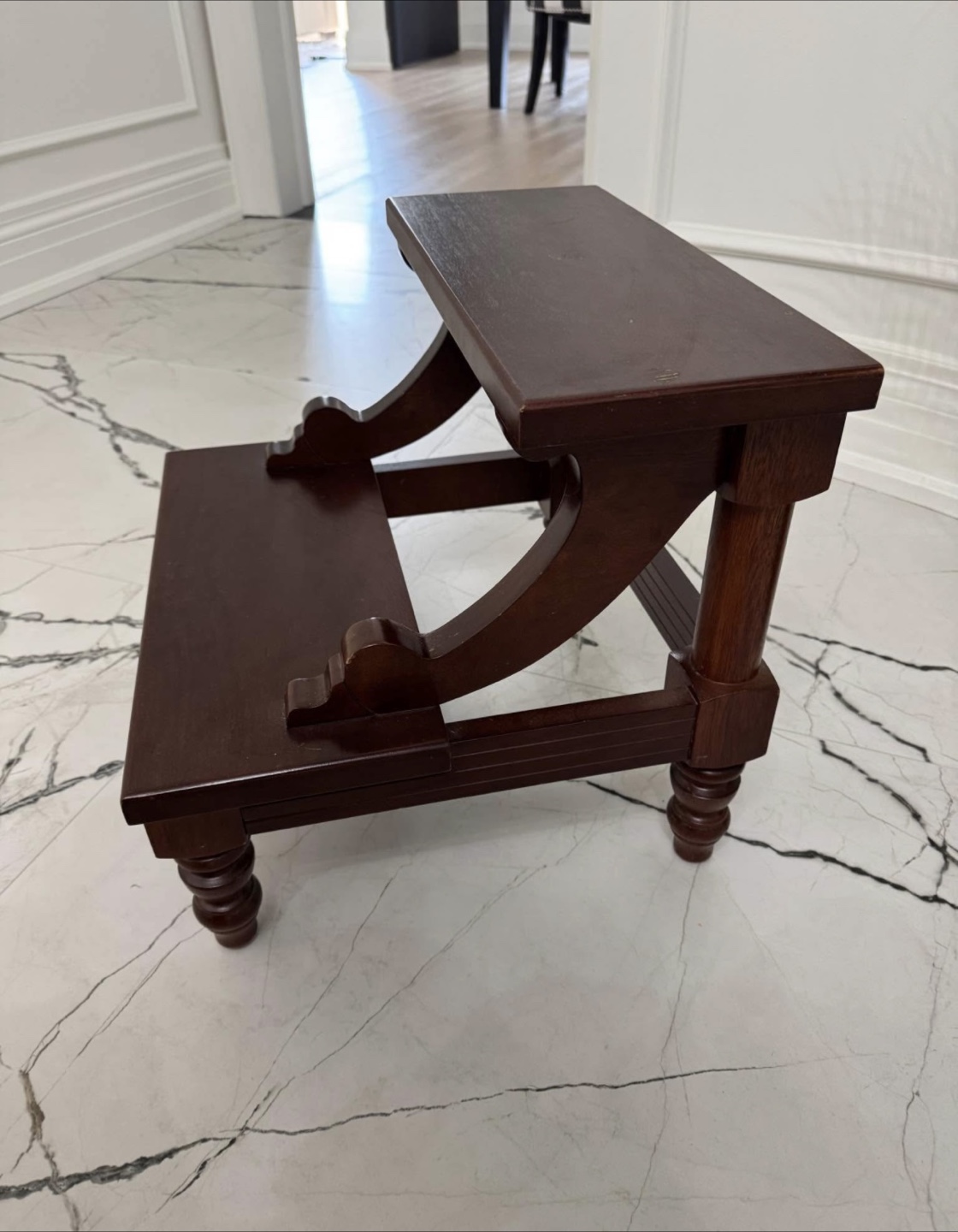 Wood Bowring Step Stool - photo 4