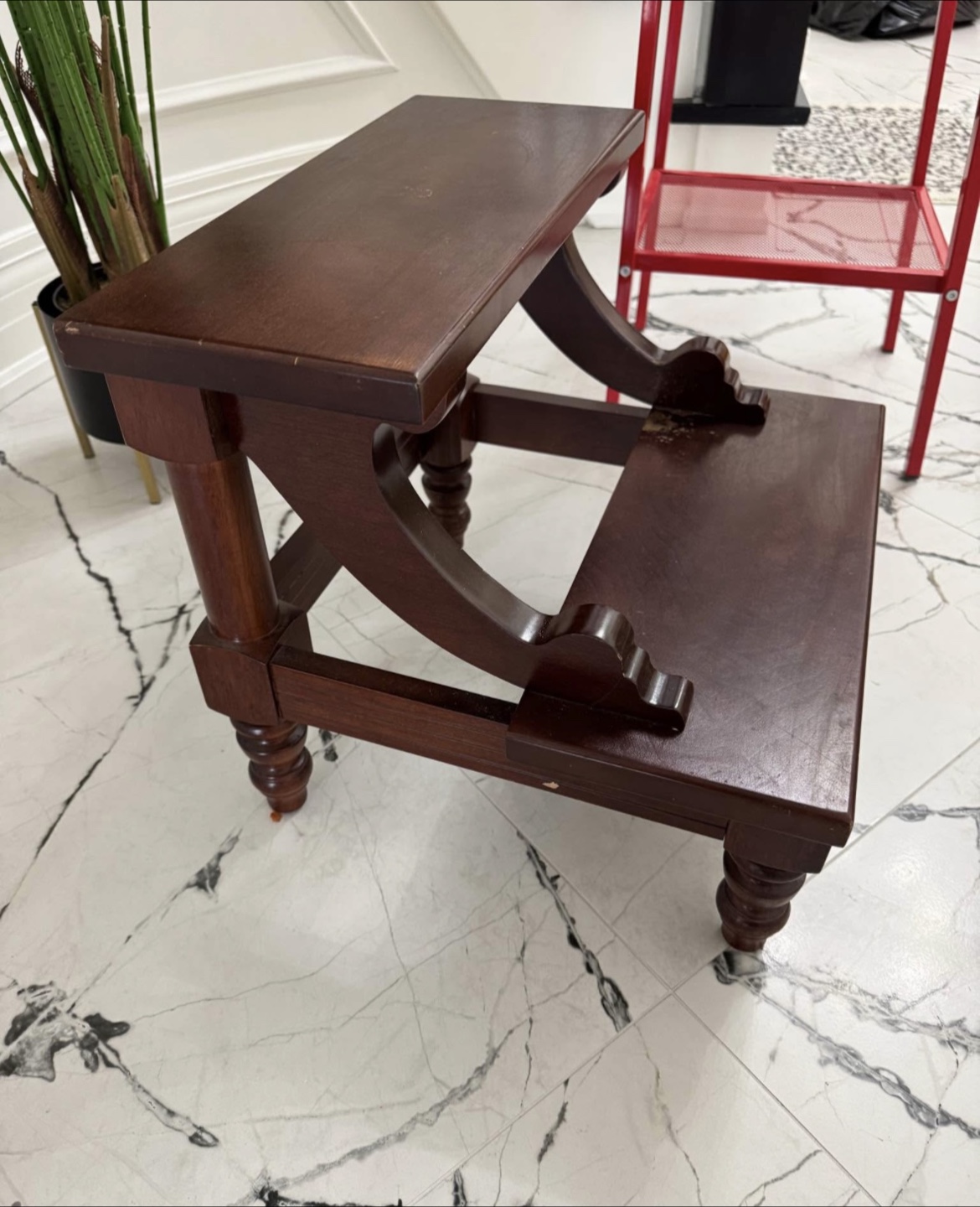Wood Bowring Step Stool - photo 2