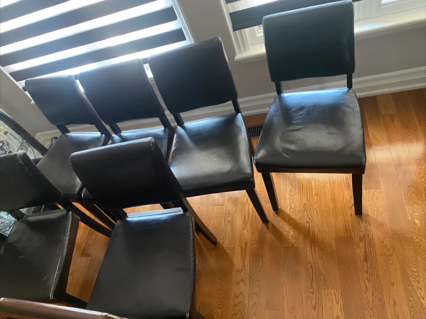 Dark Brown Dining Chairs - Set of 6 image indicator(3)