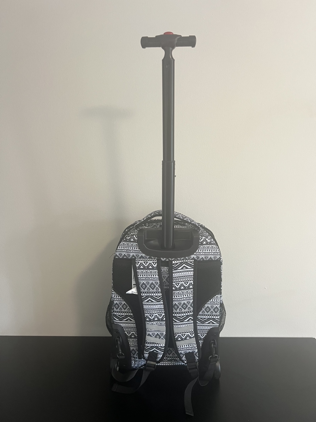 J World Rolling Backpack - Black and White Pattern - photo 4