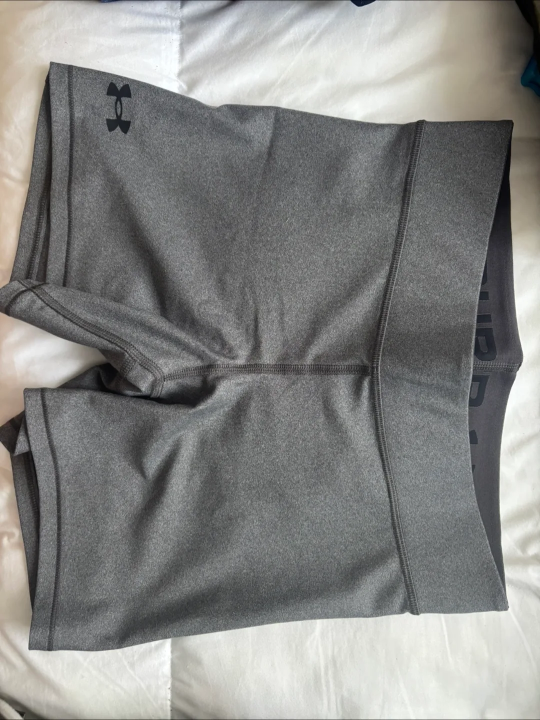 Under Armour Gray Shorts - Size M thumbnail