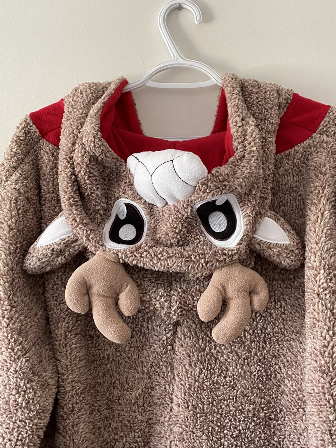 Urban Heritage Happy Holidays Reindeer Onesie - L - photo 3
