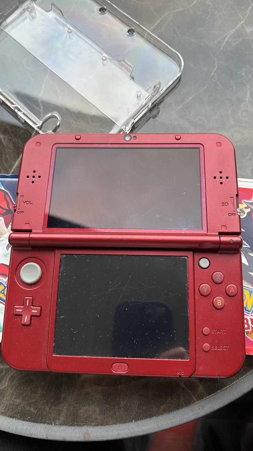 New Nintendo 3DS XL Red + Games - photo 5