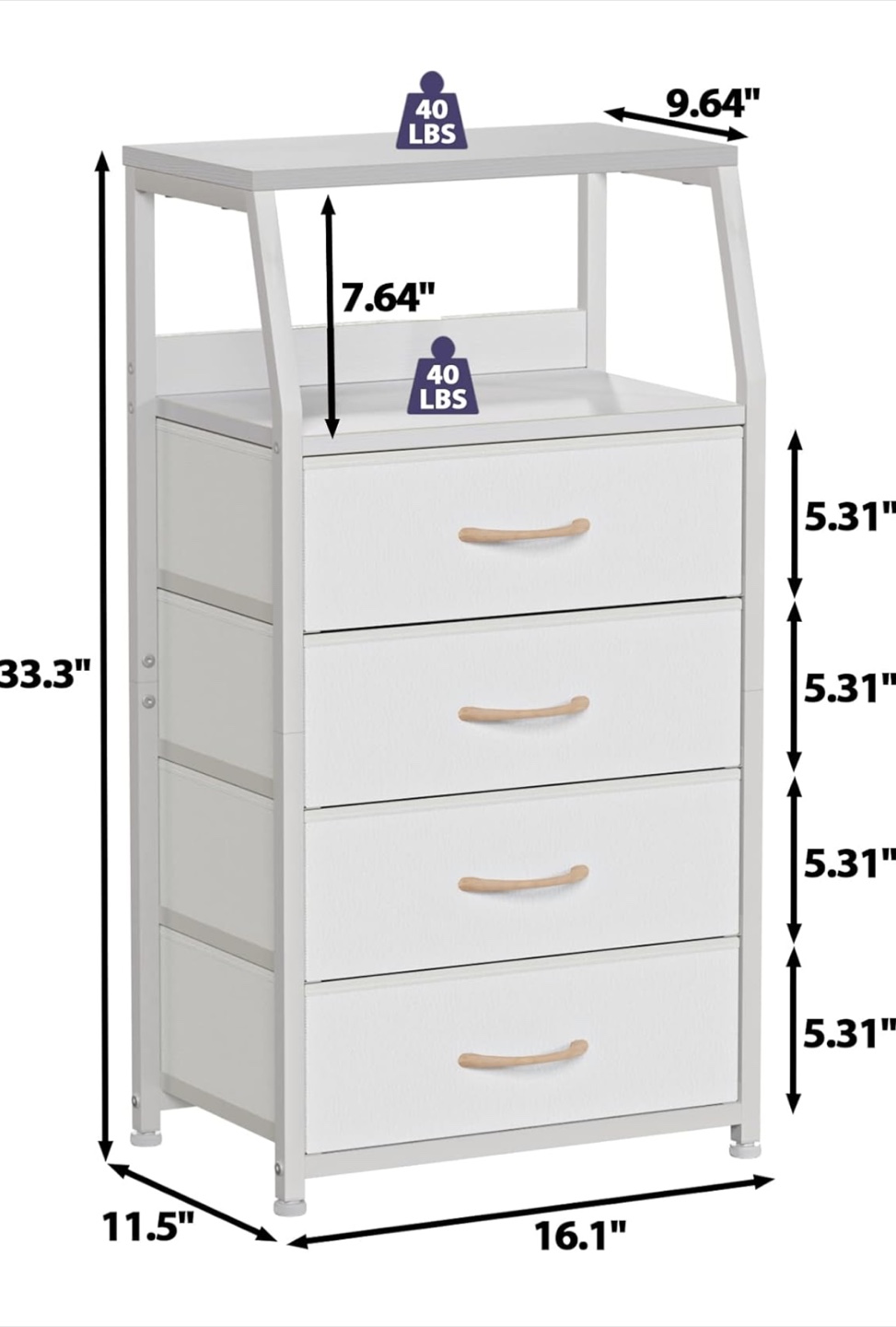 White Dresser - photo 3