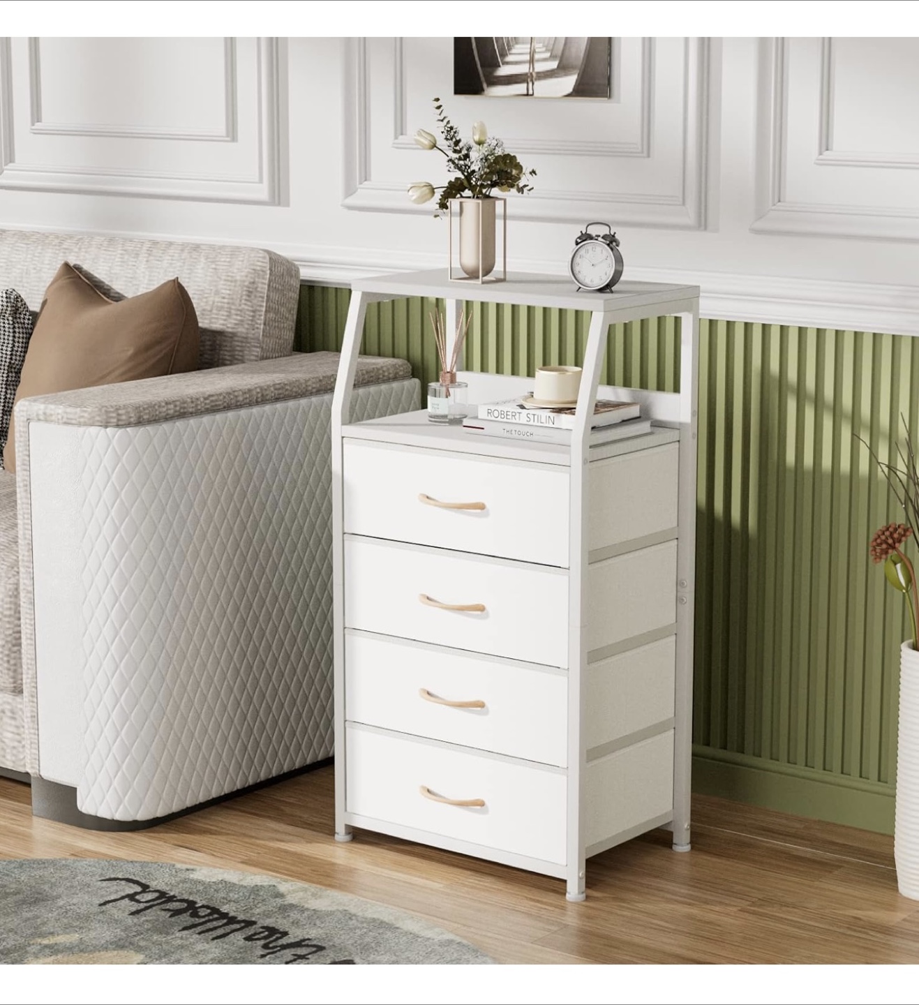 White Dresser