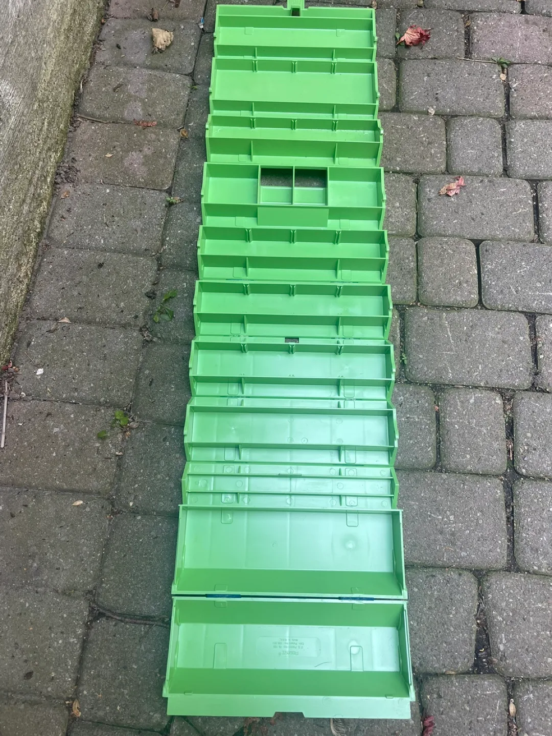 NEW Rolykit Roll-Up Case - Green and Blue image indicator(3)