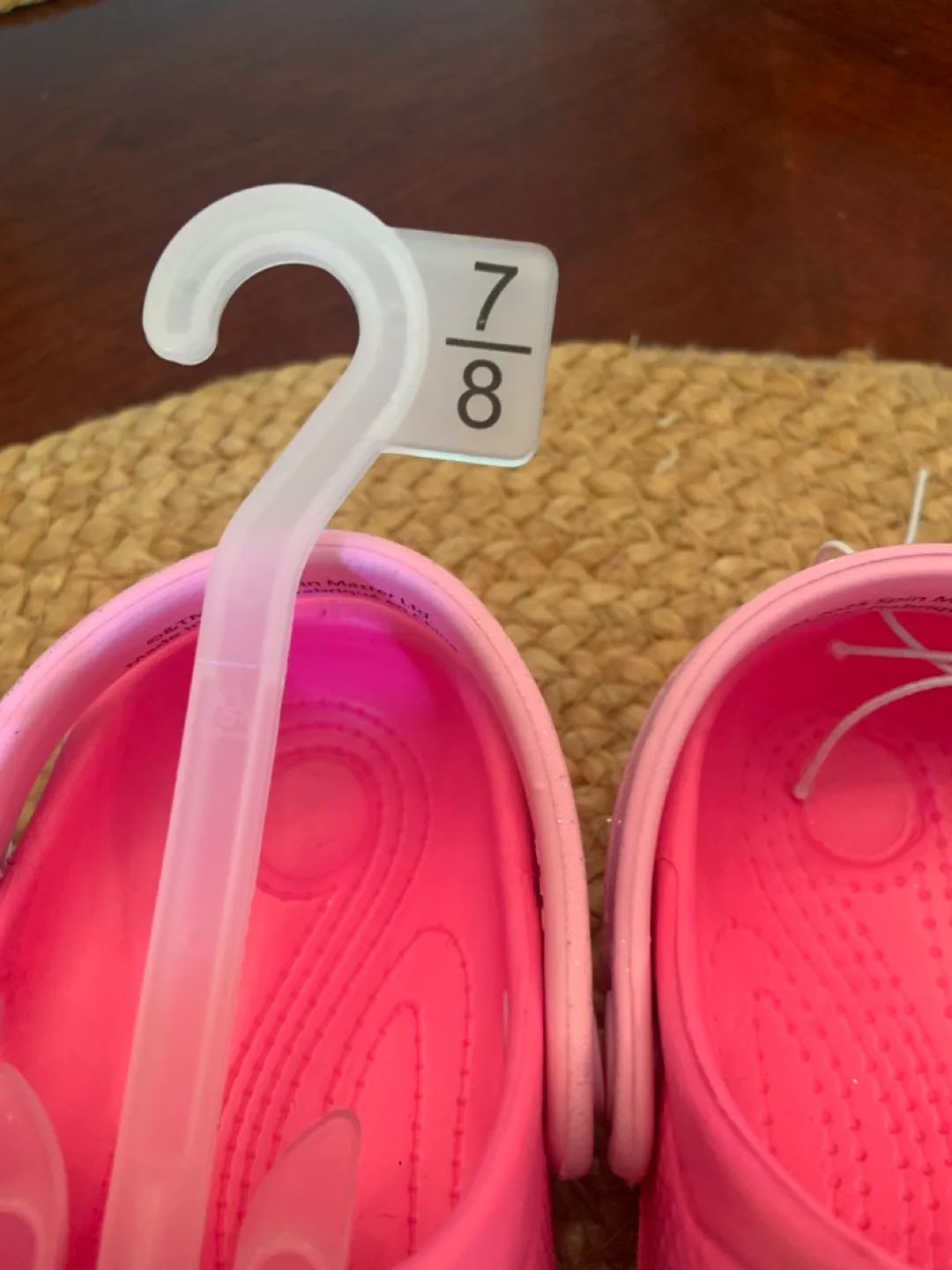 New Paw Patrol Pink Clogs - Size 7/8 image indicator(3)