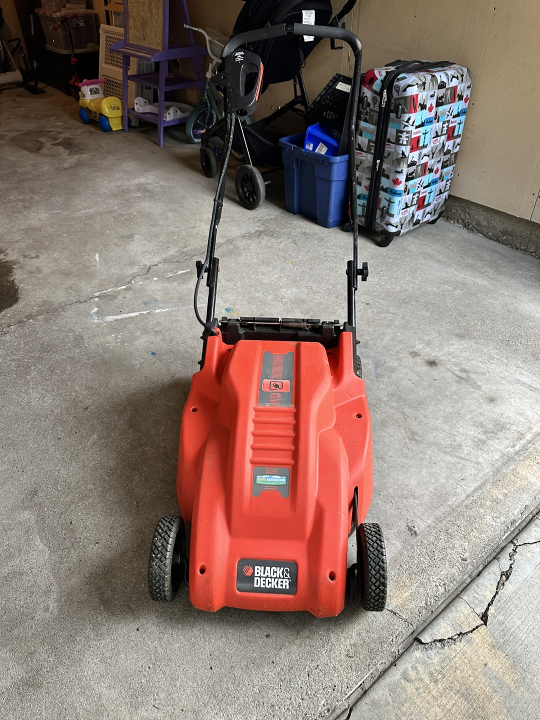 Black & Decker Corded Electric Lawn Mower