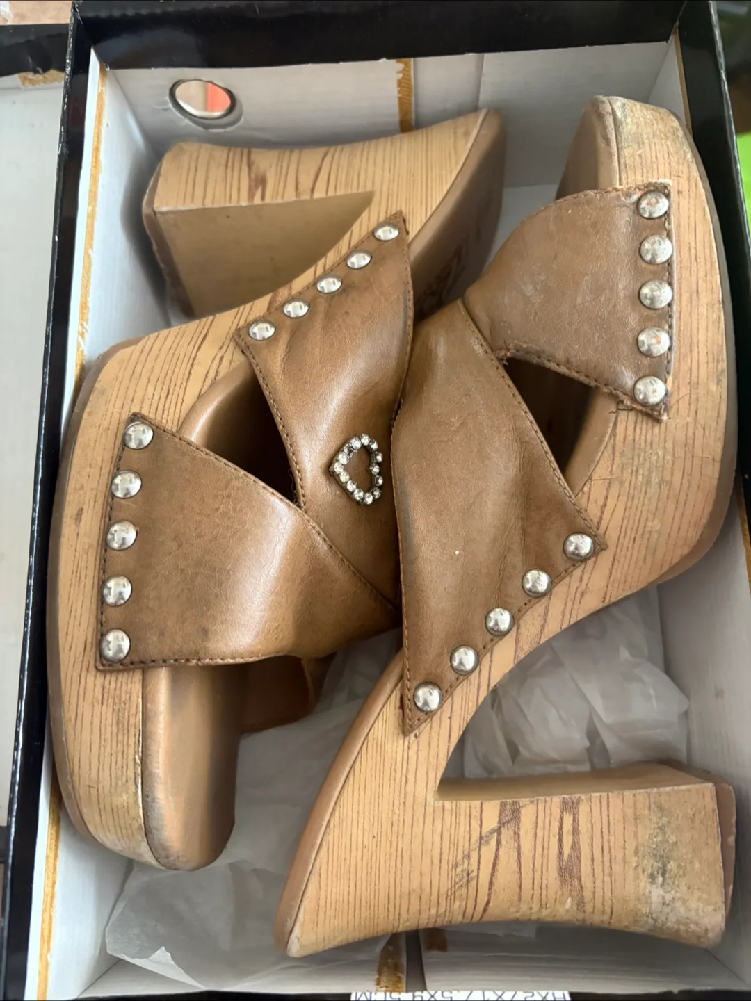 FREE Brown Platform Clogs thumbnail