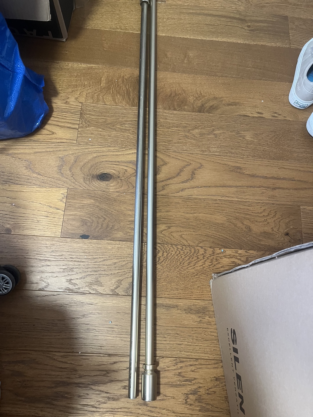 Adjustable Curtain Rod - gold Finish