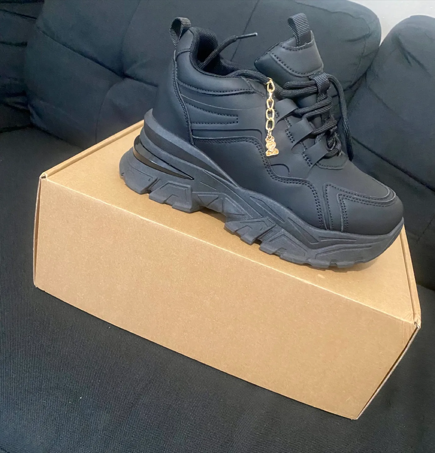 Black Platform Sneakers thumbnail