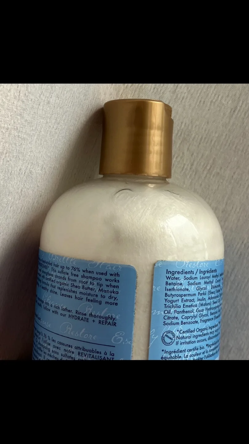 Trade-Shea Moisture Manuka Honey & Yogurt Shampoo 🍯🥛🍦🩵💙🧁🎂 image indicator(4)