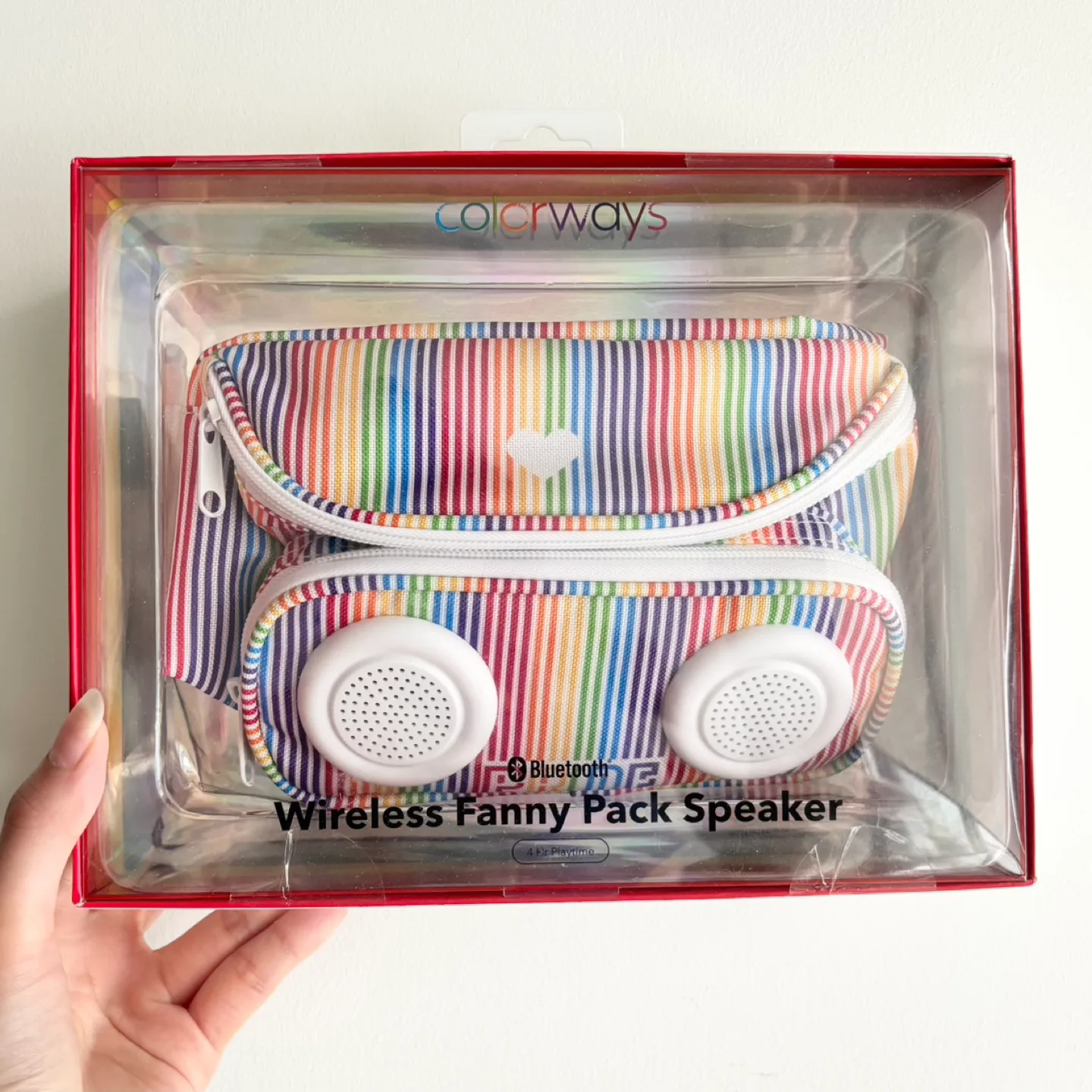 Pride Colorways Wireless Fanny Pack Speaker - New in Box! thumbnail