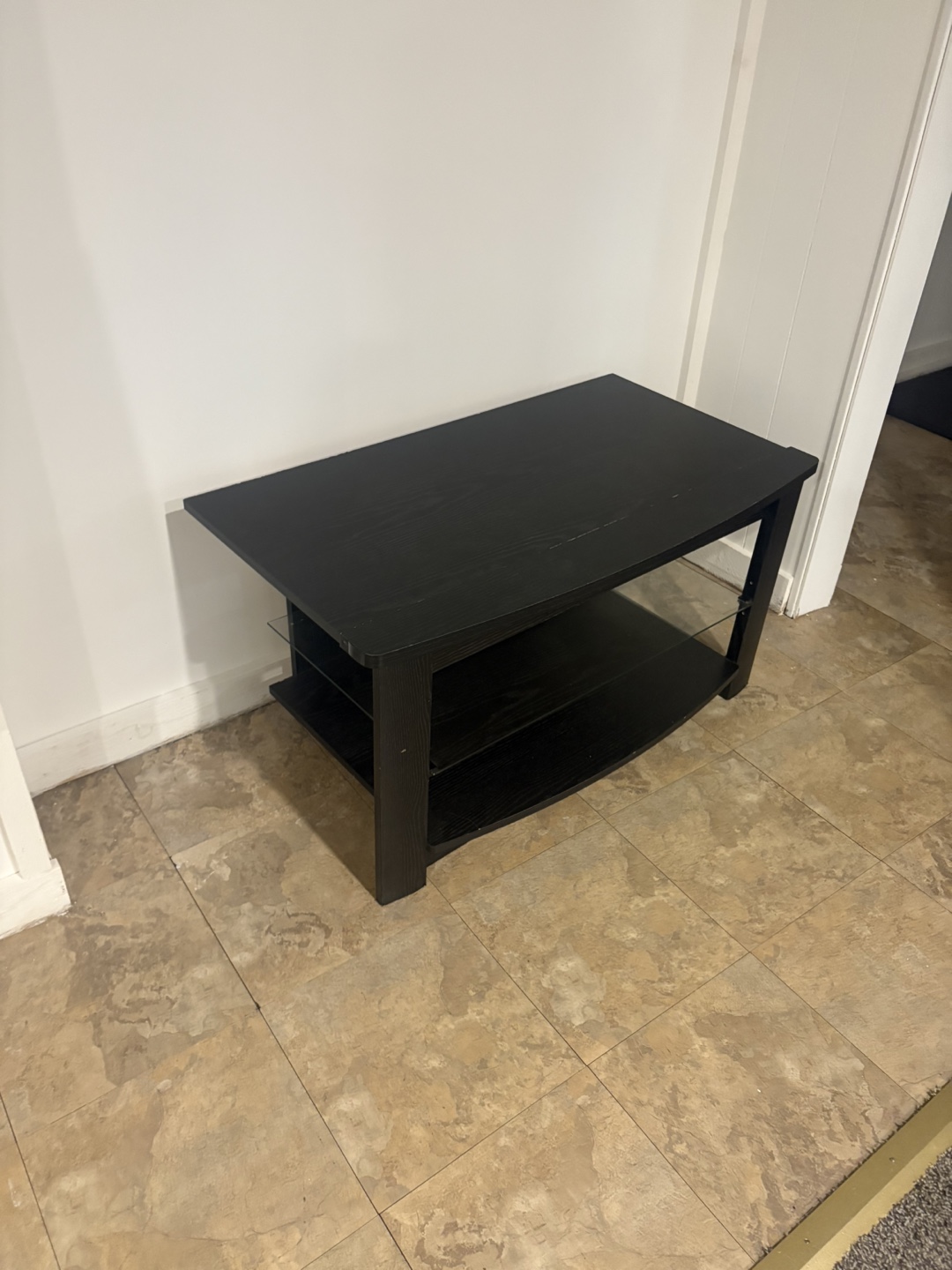 Black tv stand - photo 2