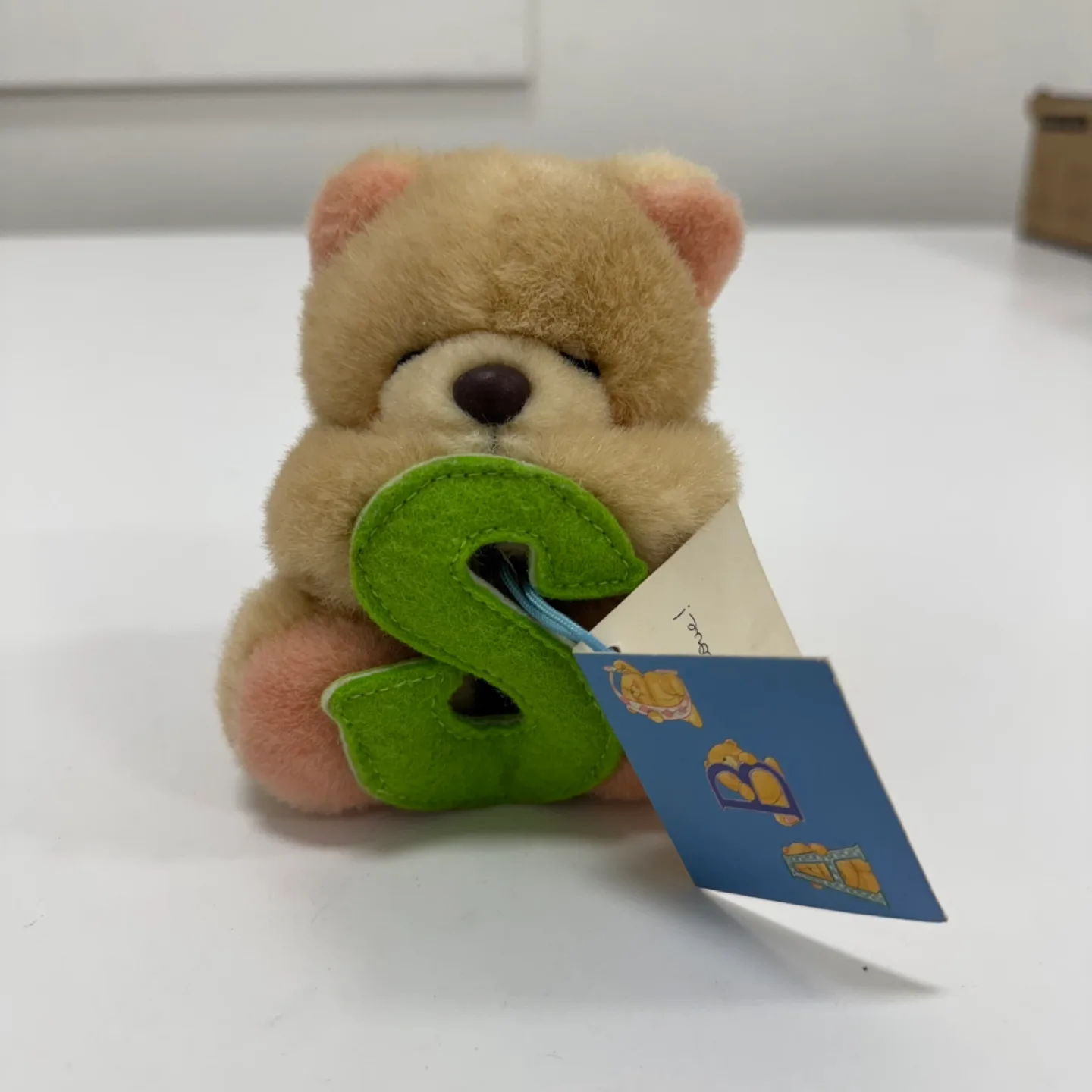 Forever Friends Bear with S Letter thumbnail
