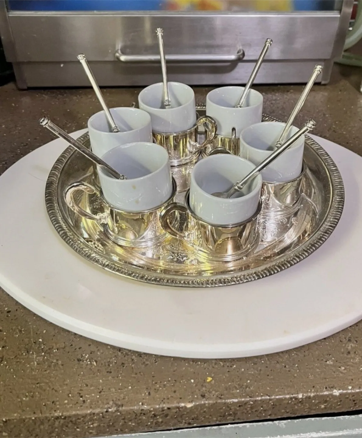 Demi-Passe Set - Silver Plated Coffee Set image indicator(2)