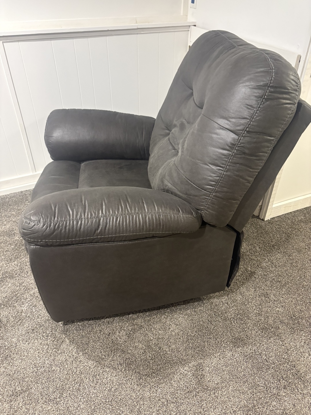 Gray Recliner Chair