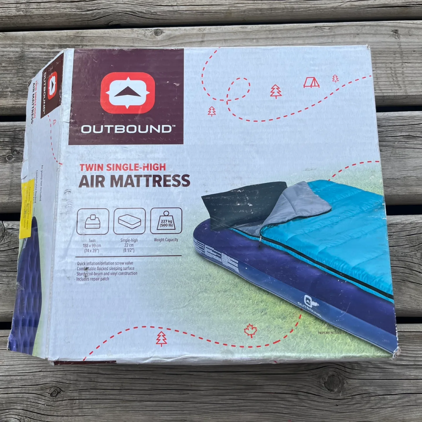 Outbound Twin Single-High Air Mattress thumbnail