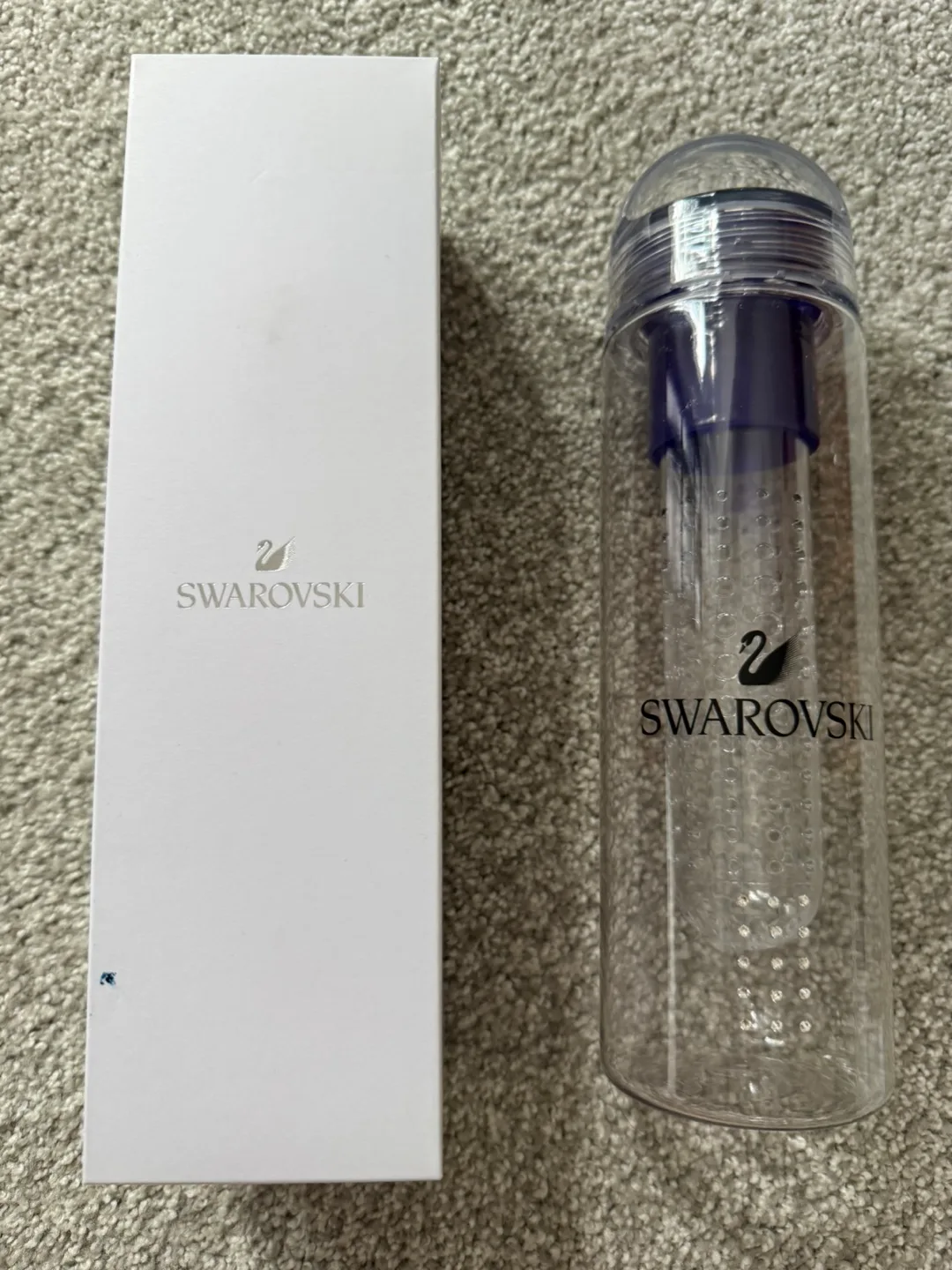 Swarovski fruit infused water bottle thumbnail