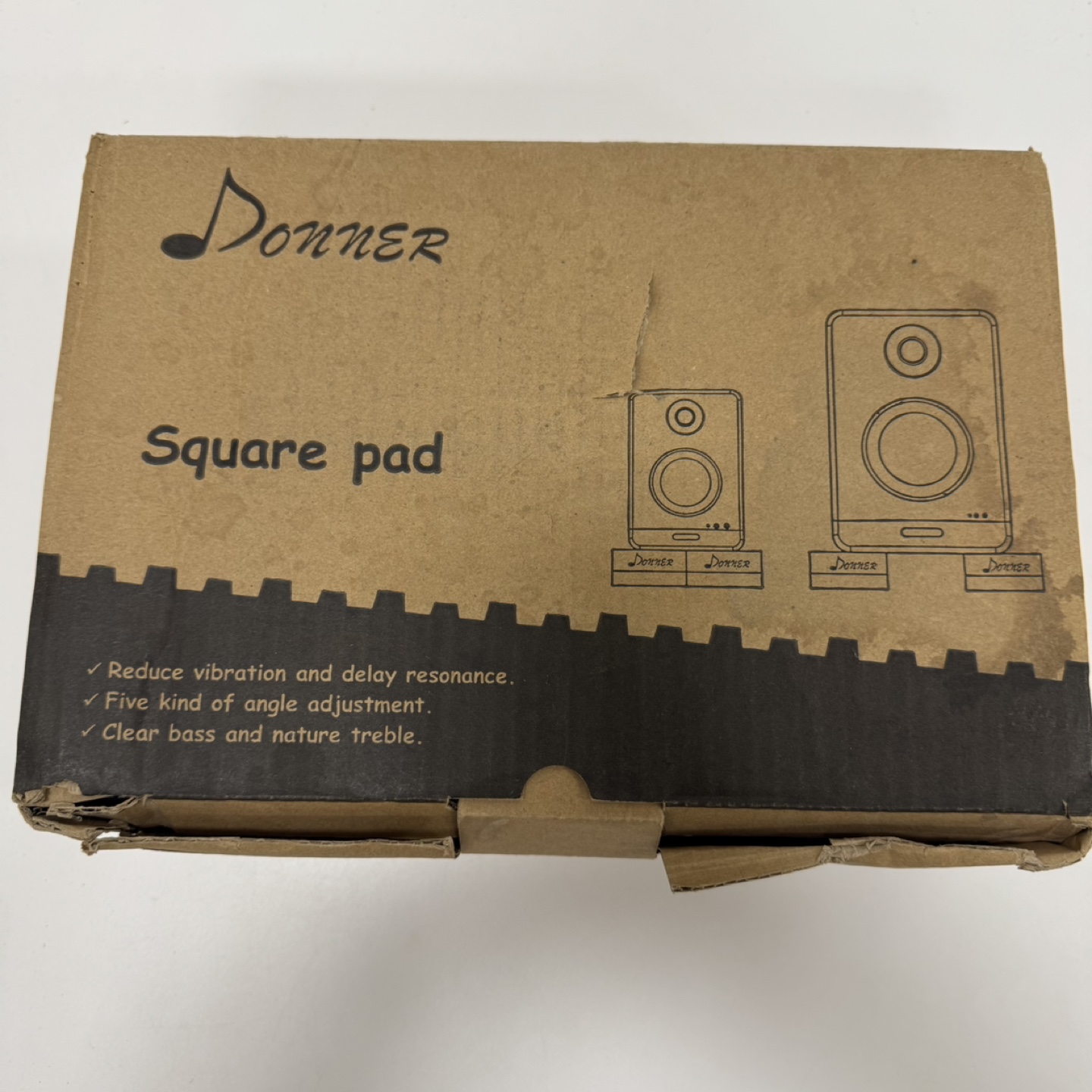 New Donner Square Pad - Adjustable Studio Monitor Isolation Pads - photo 2
