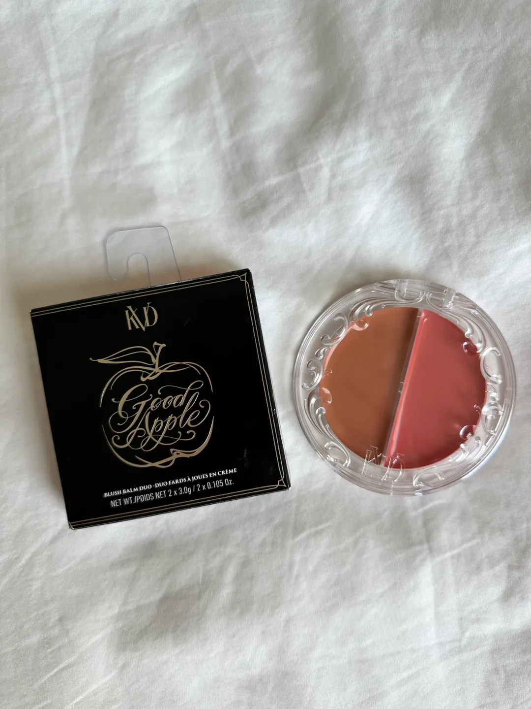 Unused KVD Beauty Good Apple Blush Balm Duo - Elusive Orchard thumbnail