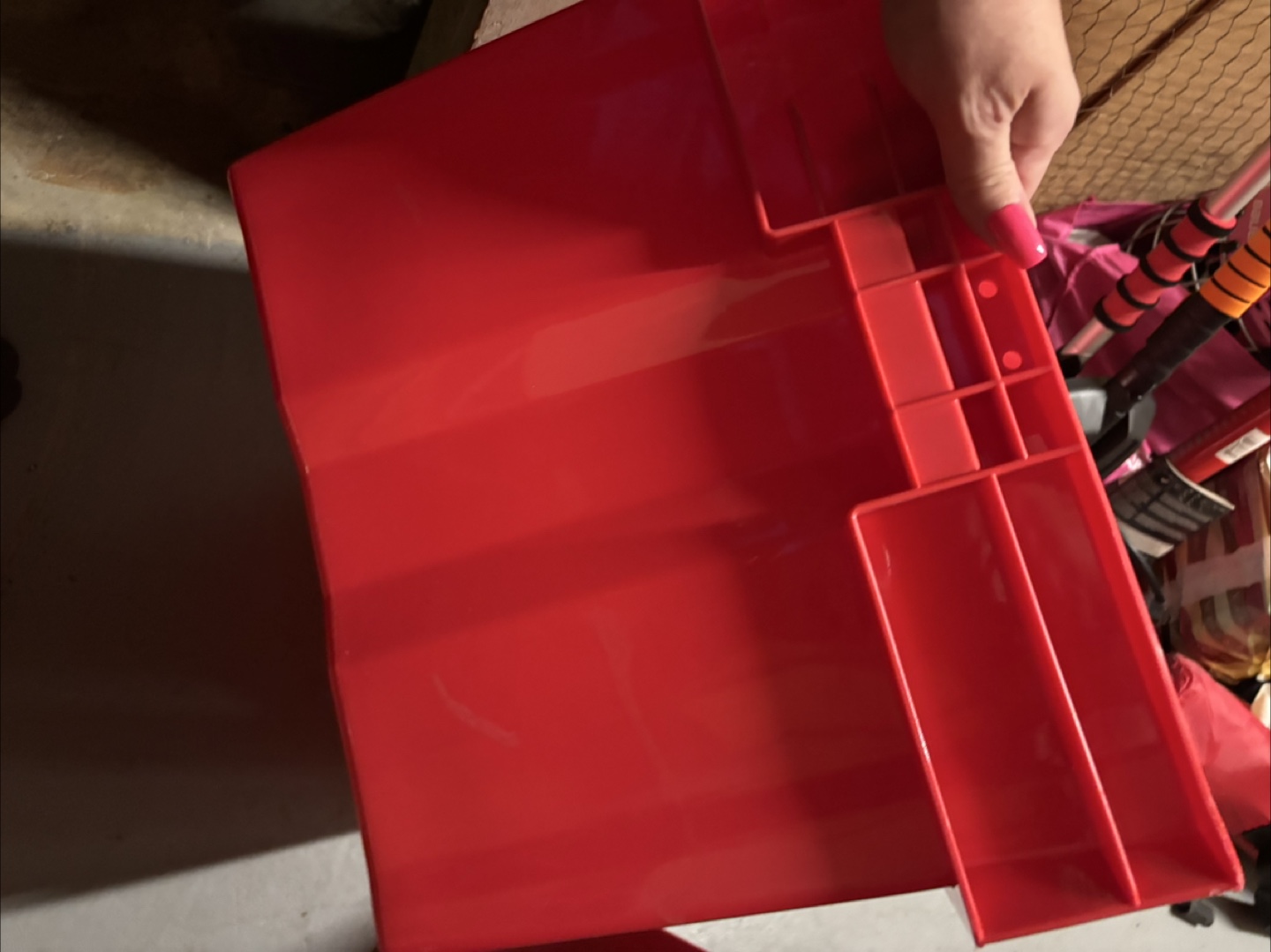 Red Storage Totes - photo 5