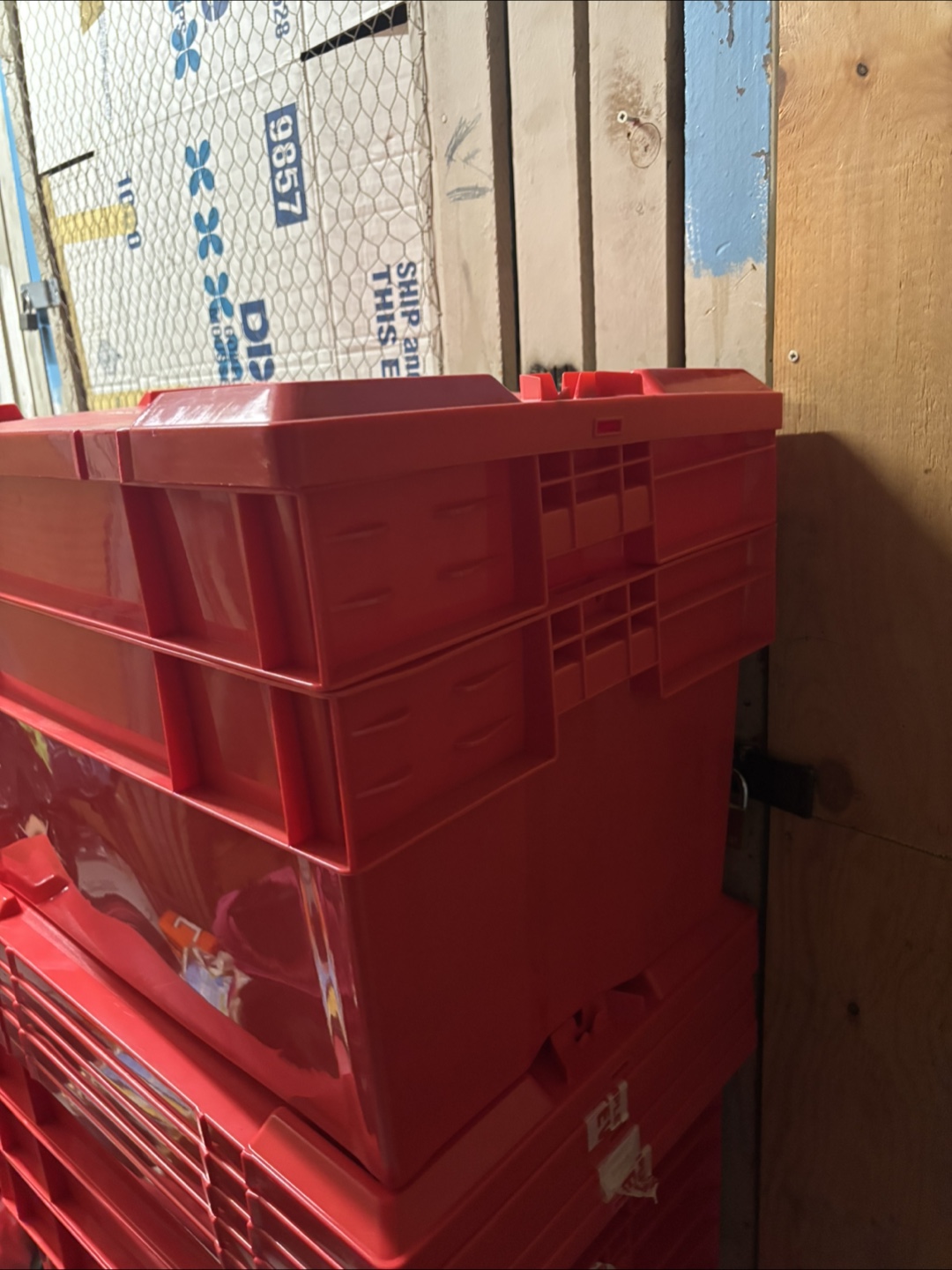 Red Storage Totes - photo 2