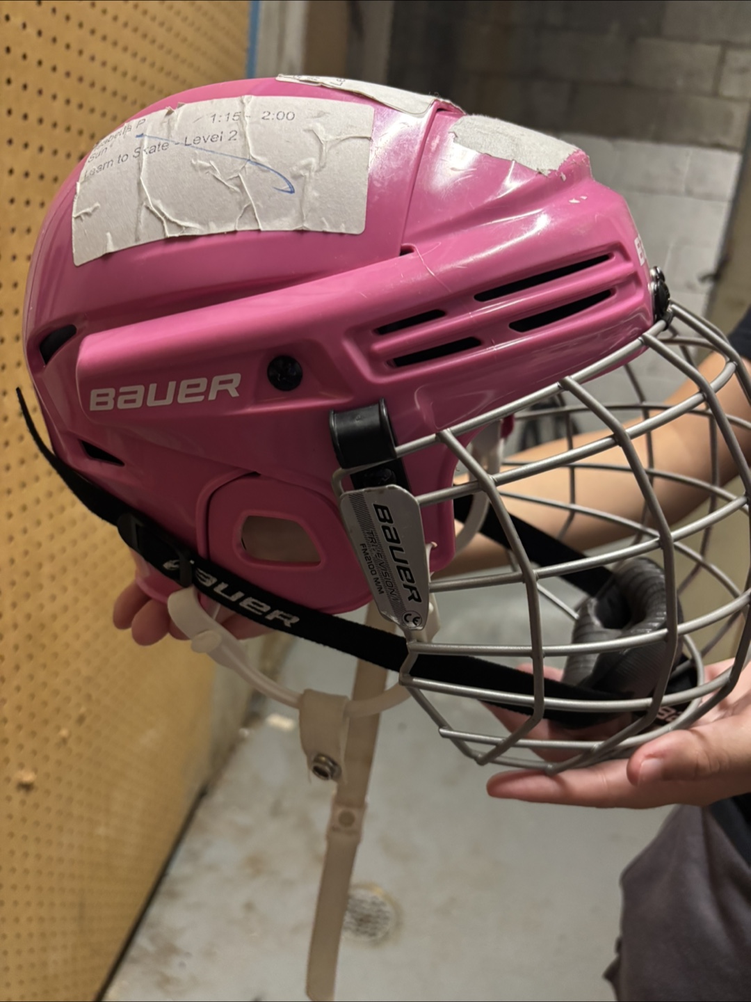 Bauer Pink Hockey Helmet BHH2100M - photo 4
